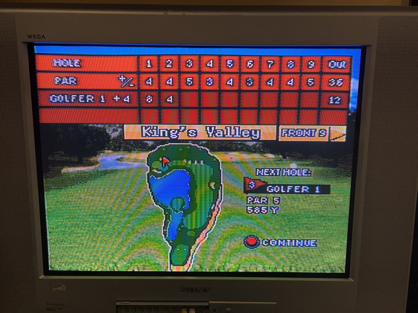 Vintage Radica Golden Tee Golf Home Edition 2005 Battery Operated Tested Working