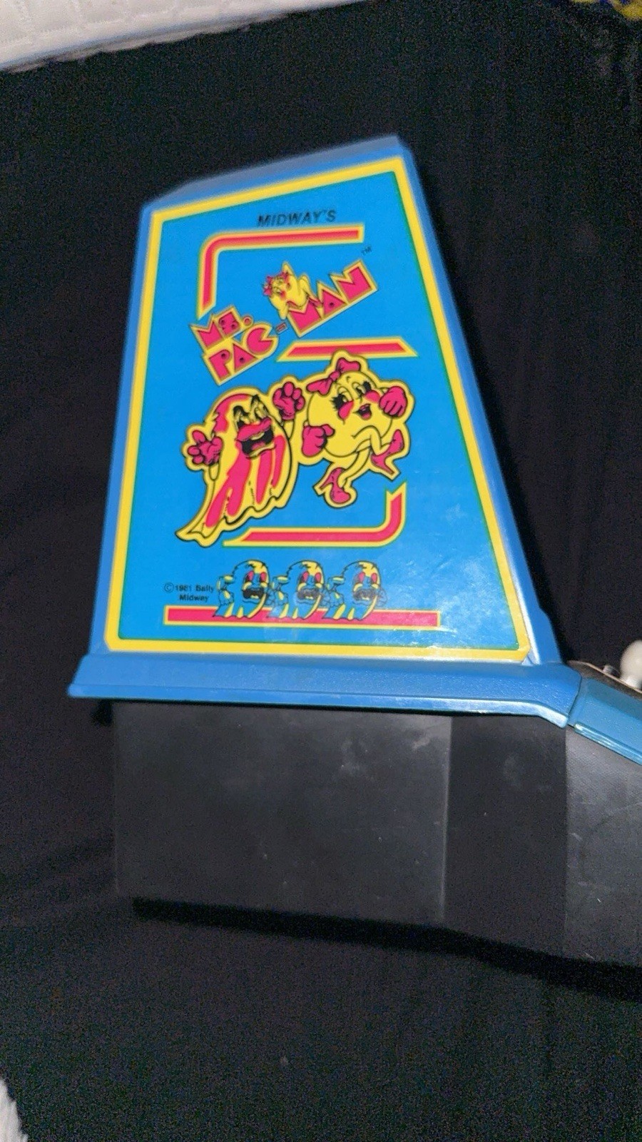 1981 Ms Pacman Table Top Arcade Coleco Bally Midway.