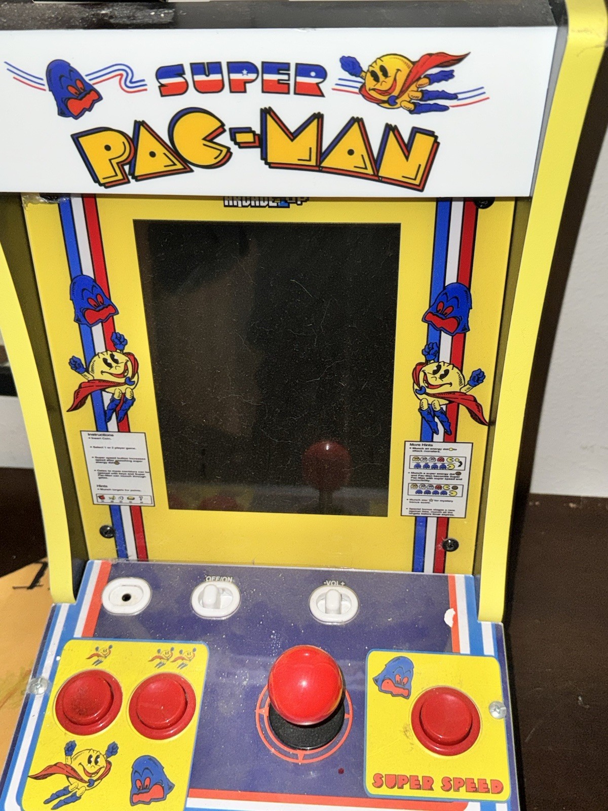 Arcade1Up Countercade – Mini Arcade 4-in-1 Pac-Man/Super Pac-Man/Dig Dug/Rally-X