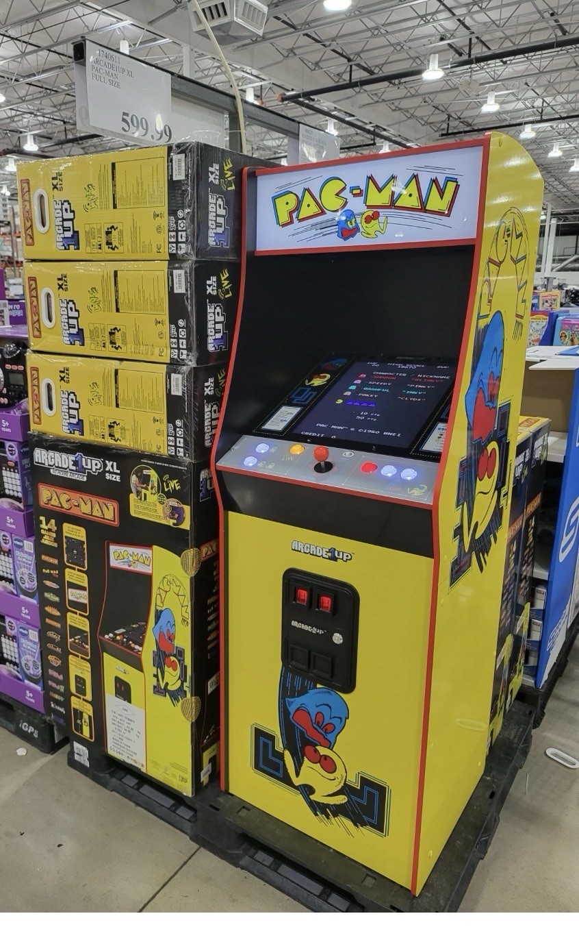 Limited Edition Arcade1Up XL PAC-MAN Cabinet – 14 Games – NEW – SEALED – RARE