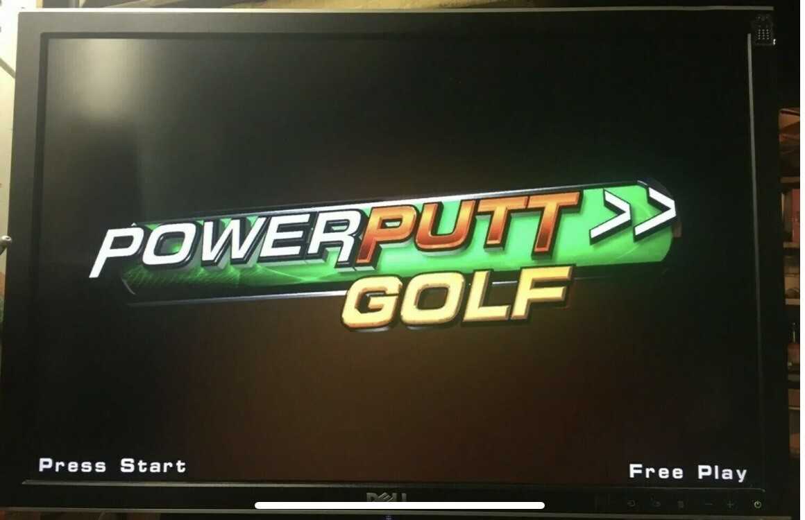 Incredible Technologies Power Putt 11 Course – U101 Security Chip and SSD