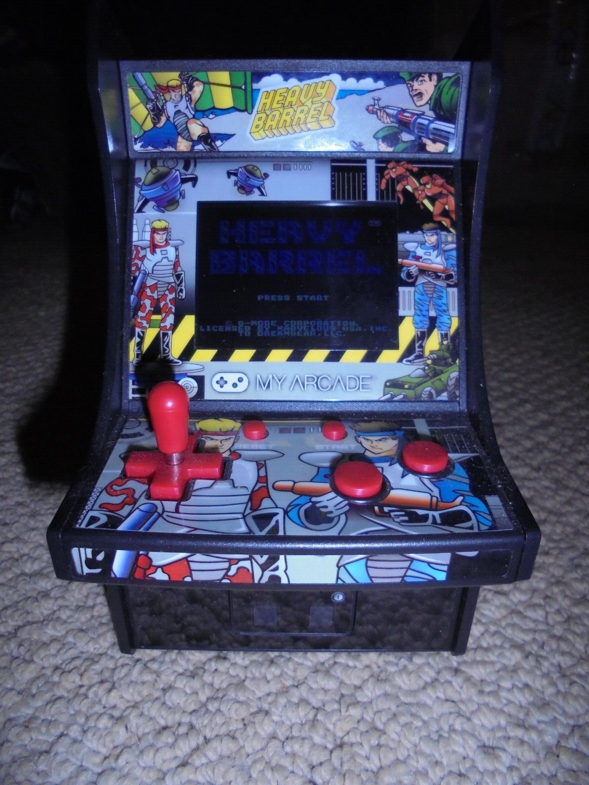 MY ARCADE HEAVY BARREL MINI HANDHELD GAME~BASIC FUN~NEW WAVE TOYS~NUMSKULL~L@@K!