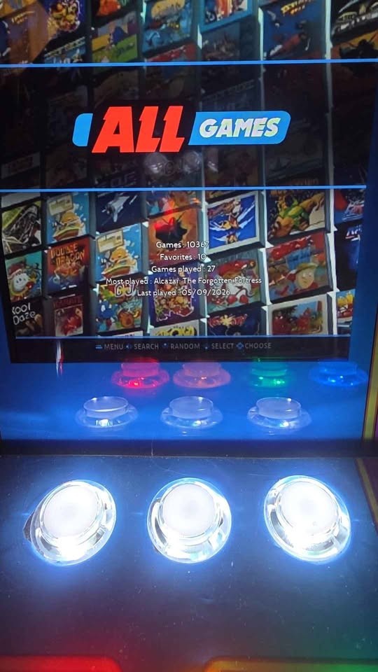 Custom Ms Pac-Man Countertop Arcade