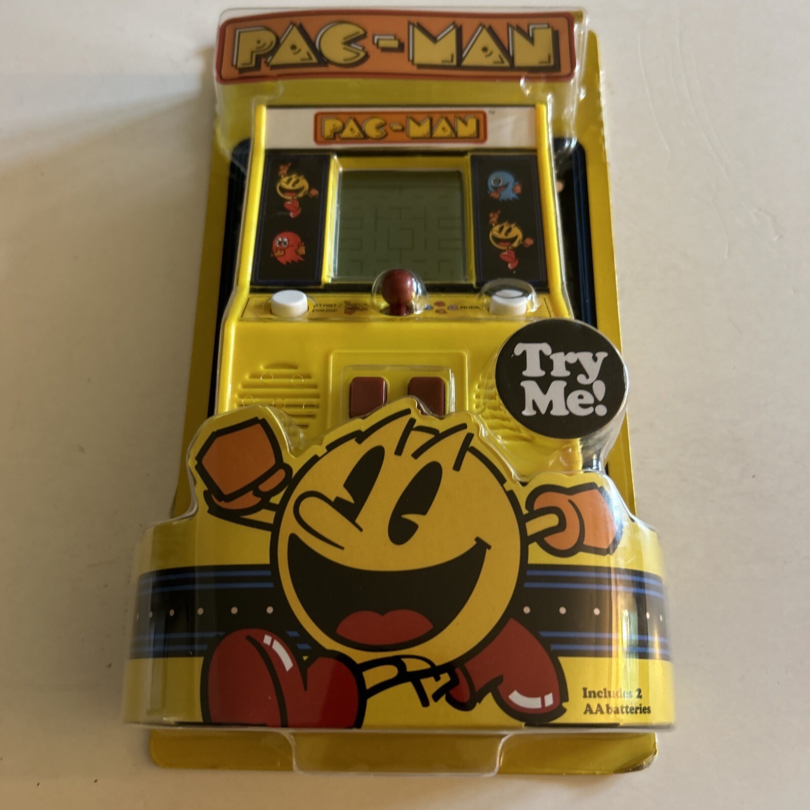 Pac-Man Mini Arcade Game Pacman Machine TESTED AND WORKING