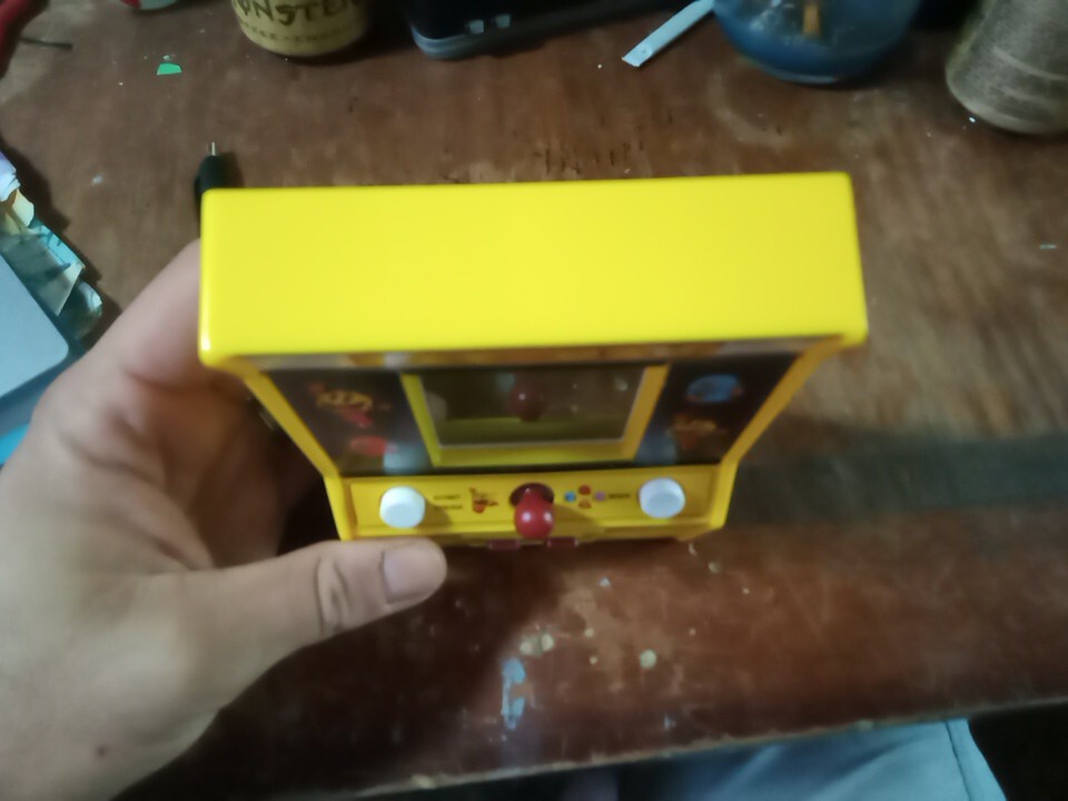 Pac-Man Mini Arcade Game Bandai Namco Miniature Pacman Used Tested
