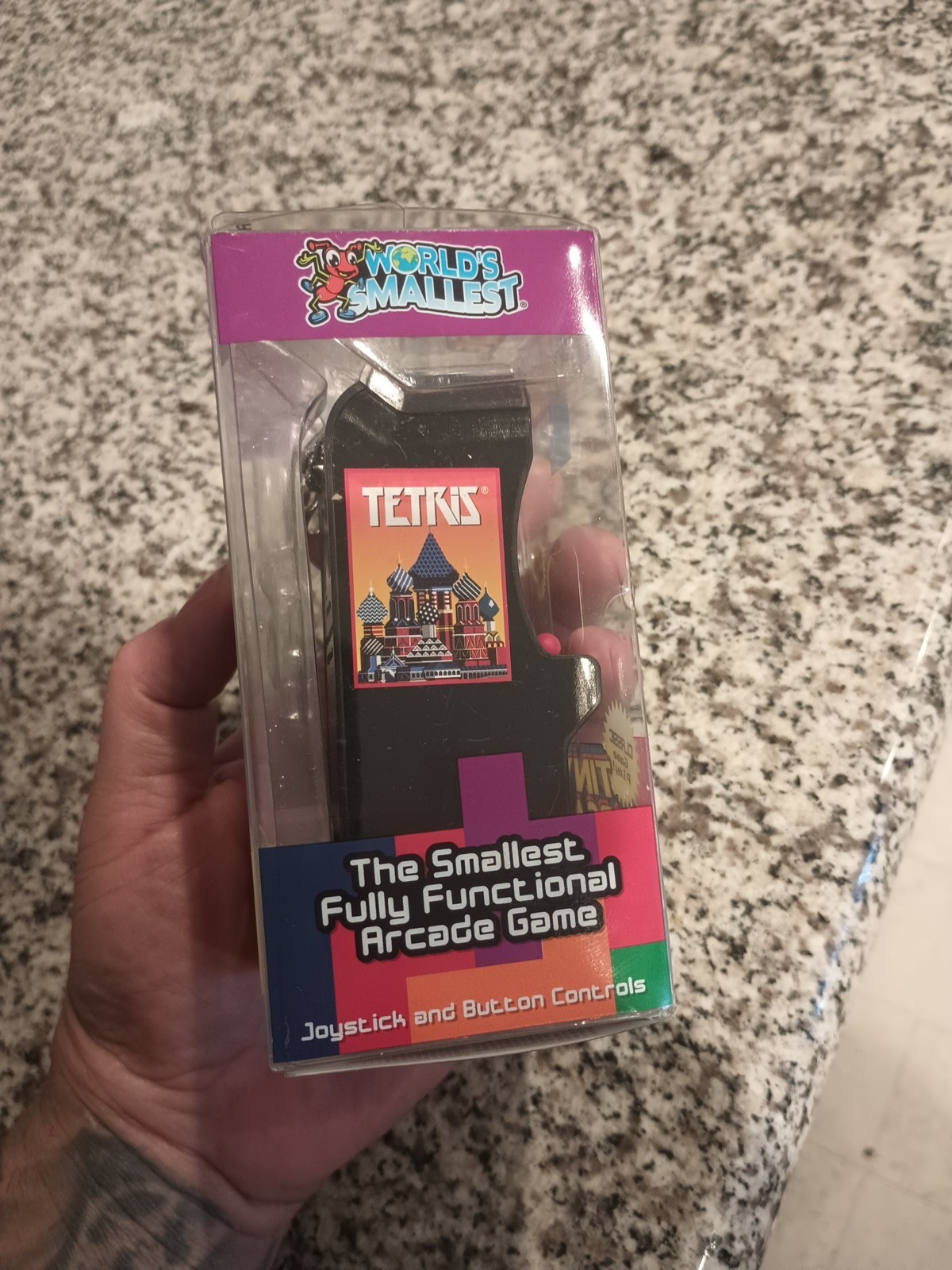 Tetris Tiny Arcade NOS in box 2019 issued Super Impulse USA
