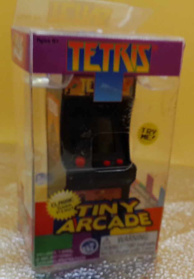 Tetris Tiny Arcade NOS in box 2019 issued Super Impulse USA