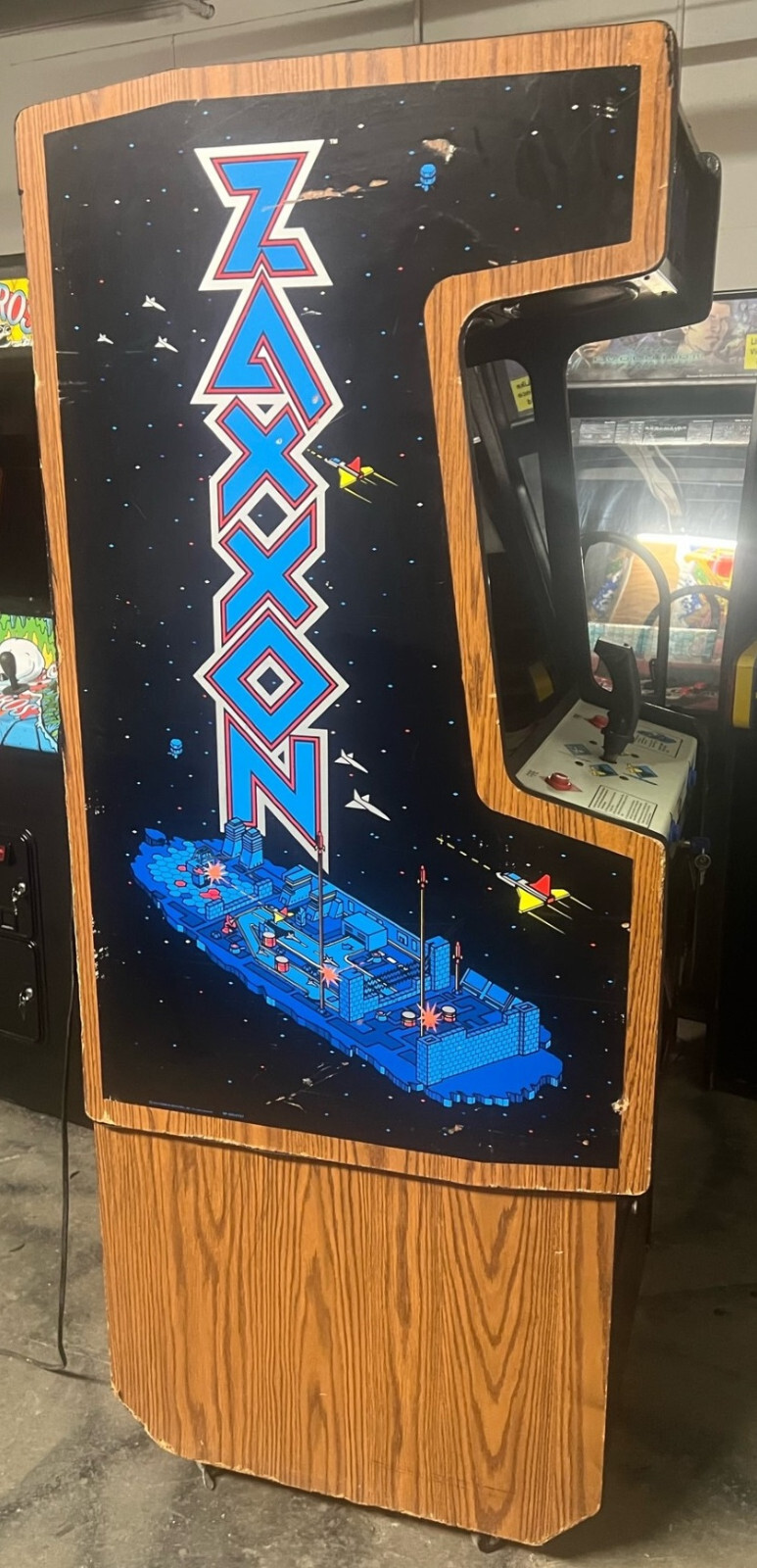 ZAXXON ARCADE MACHINE by SEGA/GREMLIN 1982 (Excellent Condition) *RARE*