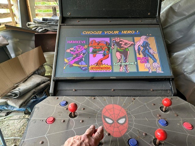 Spider-Man The Video Game Full Size Coin-Op Arcade Machine