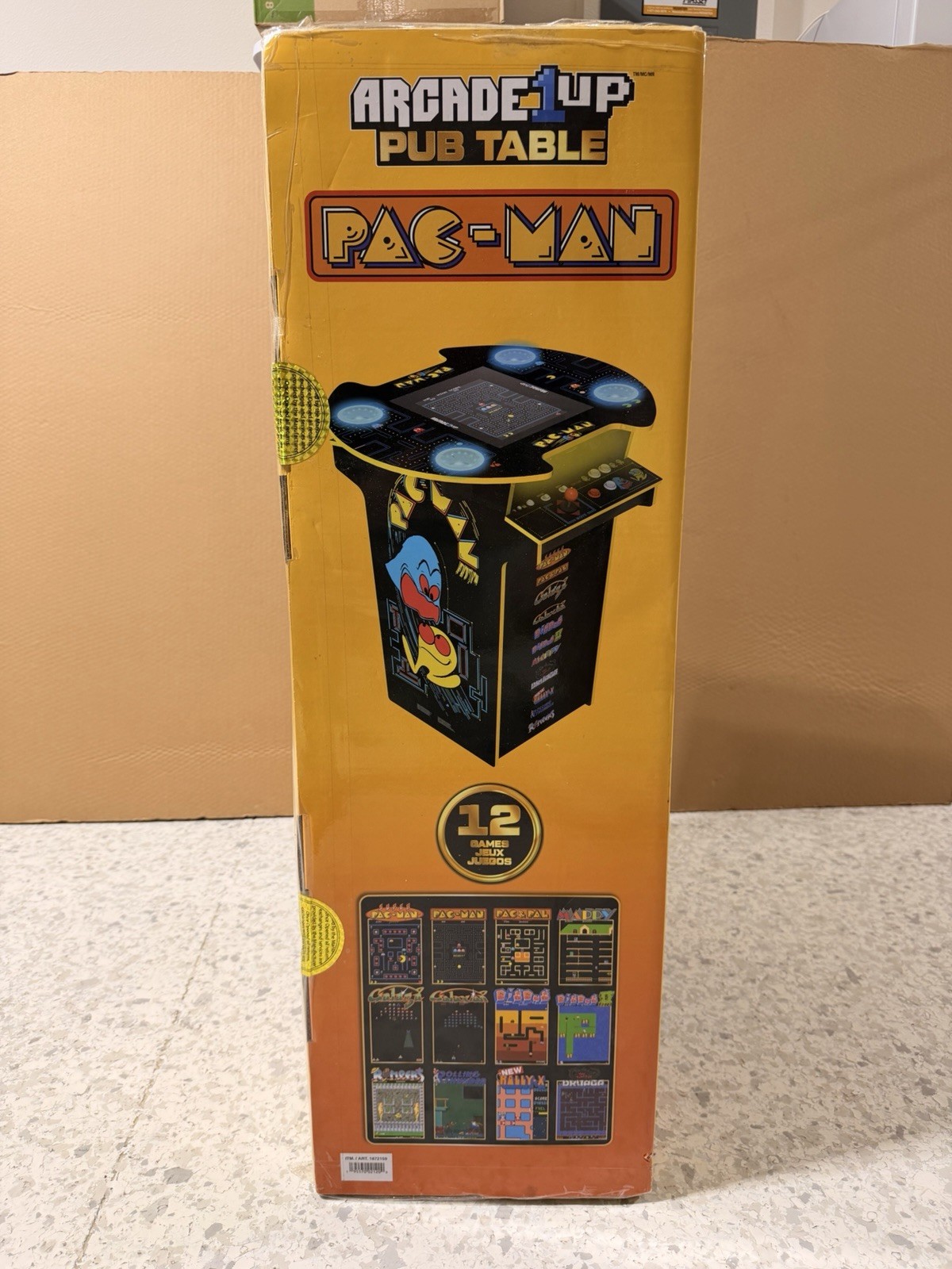 ARCADE 1UP PACMAN PUB TABLE DIG DUG GALAGA & MORE!! 🔥🔥🔥