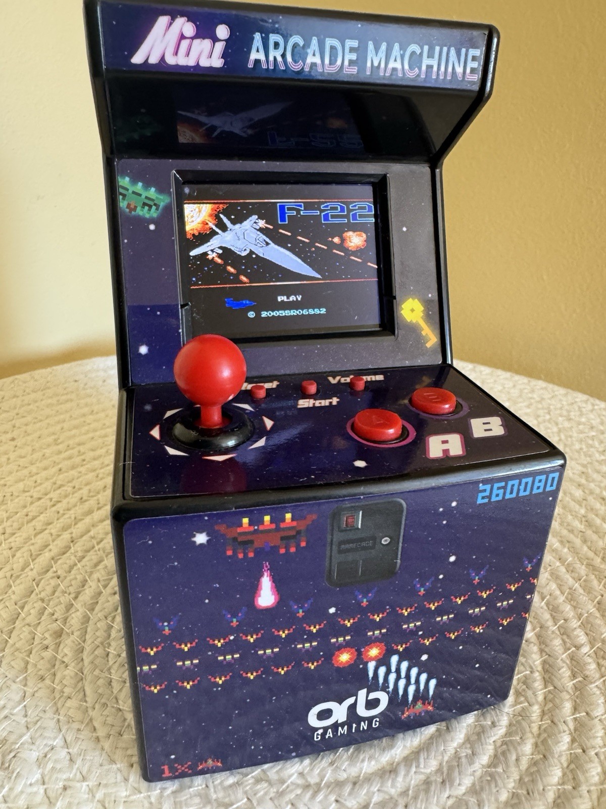 Mini Arcade Machine, 240 Built-in 8-Bit Games, 2.5” 240 (240 Games)