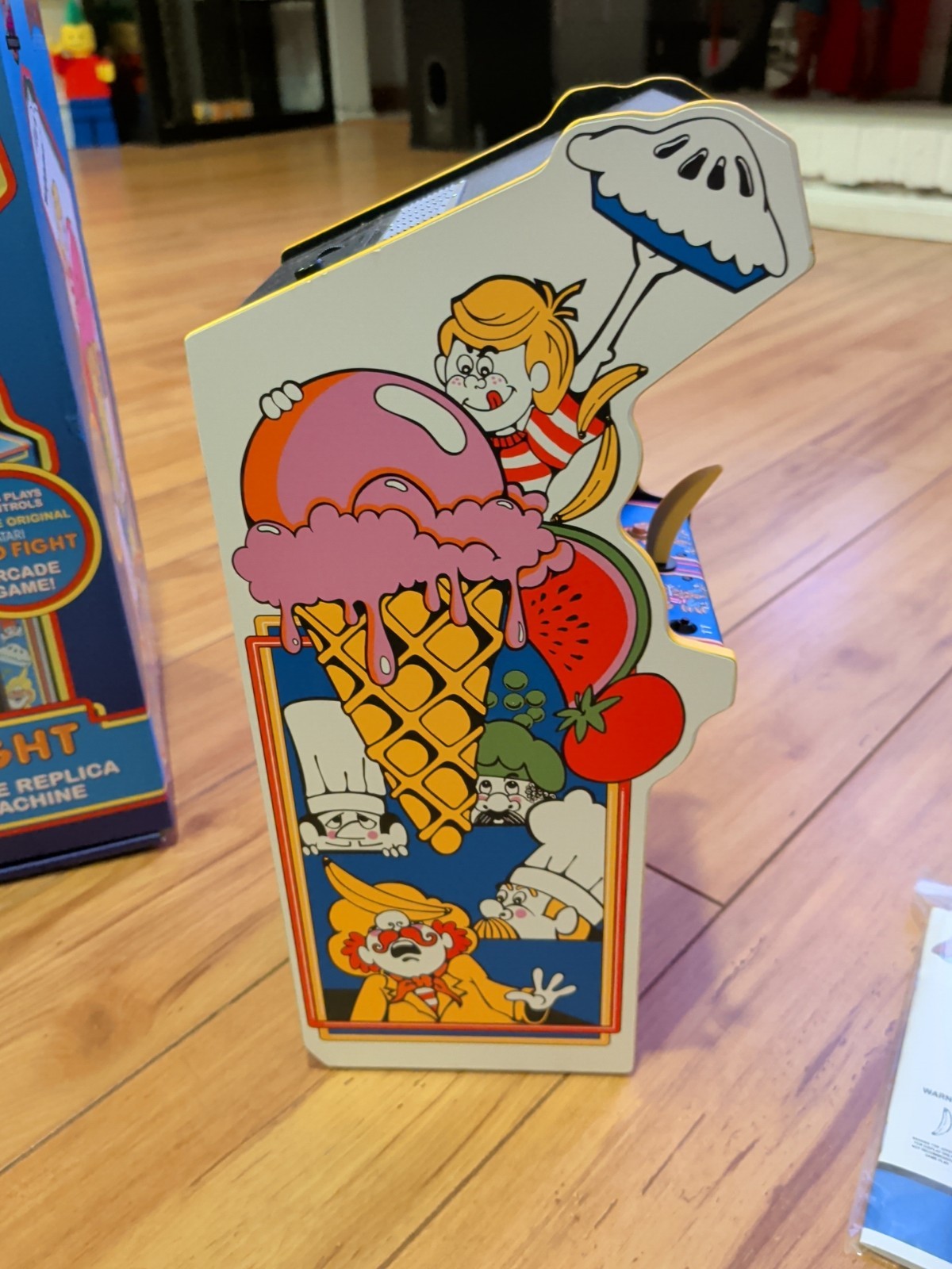 Atari Food Fight Replicade Exclusive – New Wave Toys Mini Arcade