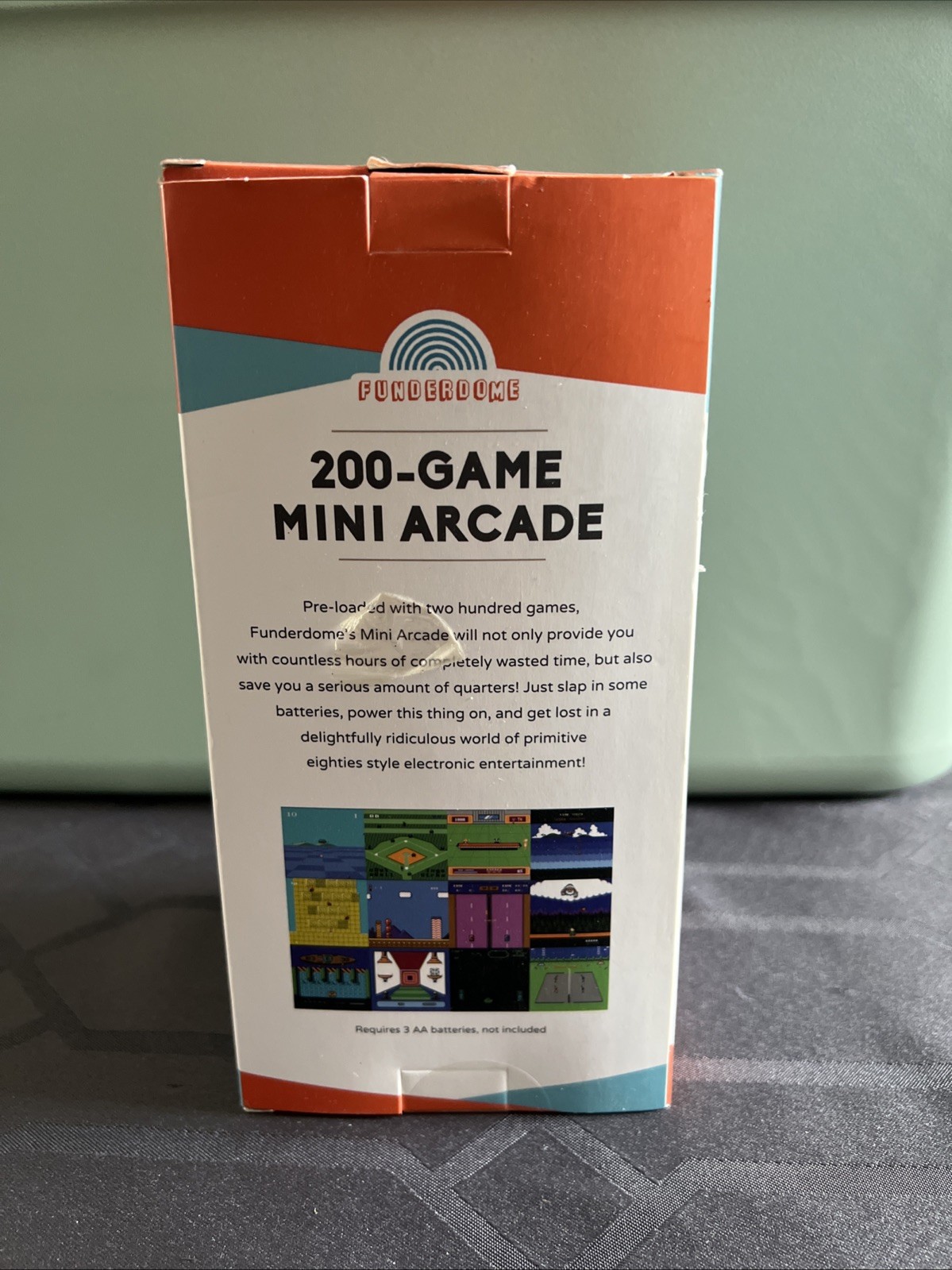 MINI ARCADE CABINET CONSOLE 200 IN 1 RETRO VIDEO GAMES FAMILY SPORT HANDHELD