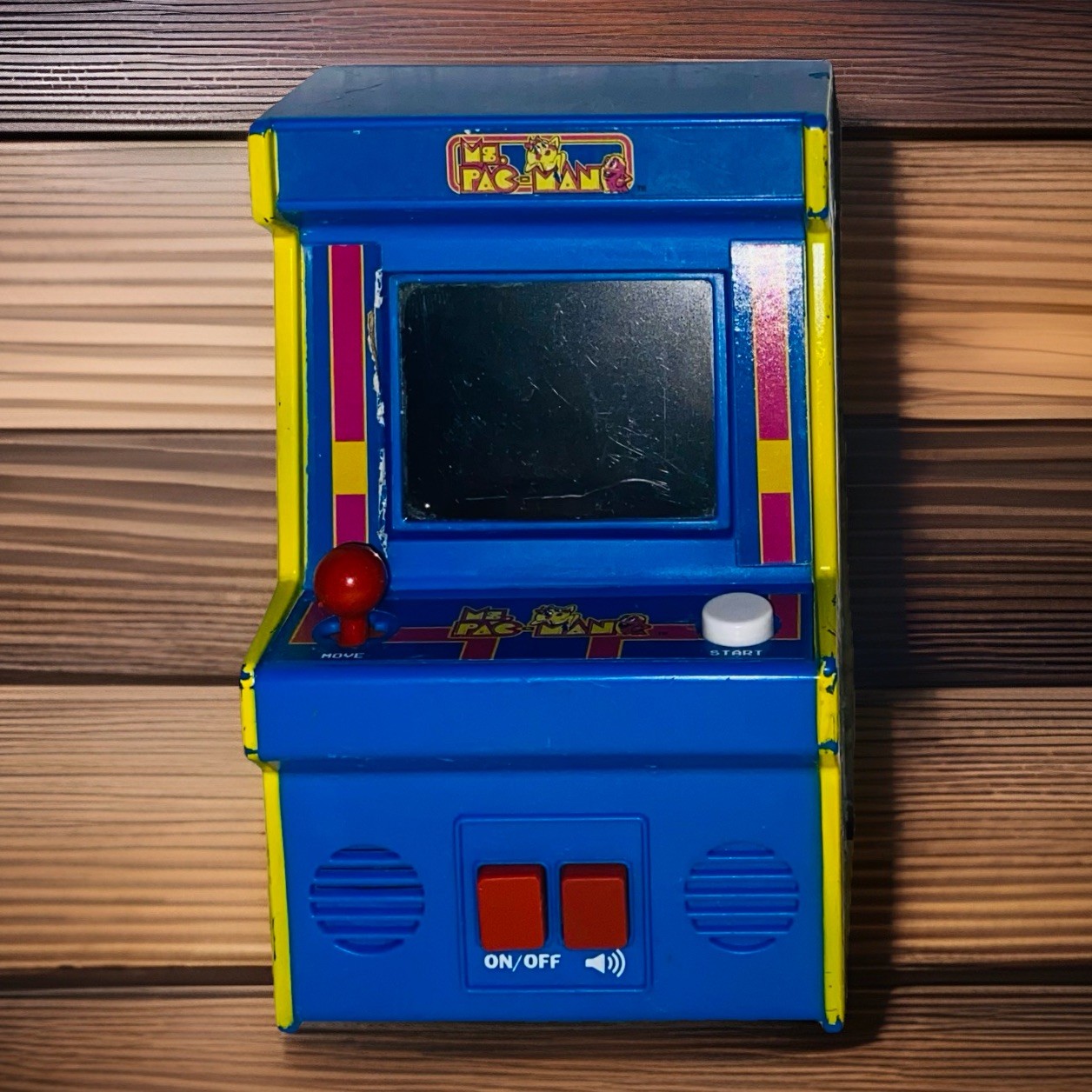 Ms. Pac Man Retro Mini Arcade Machine Bandai NAMCO 2018 #09615 Tested & Working