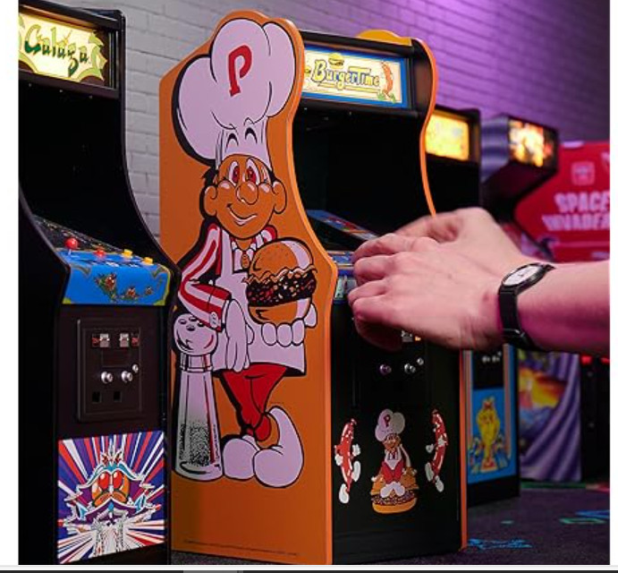 Numskull Quarter Arcade Burger Time Collectors Edition Mini Arcade Retro NEW 1/4