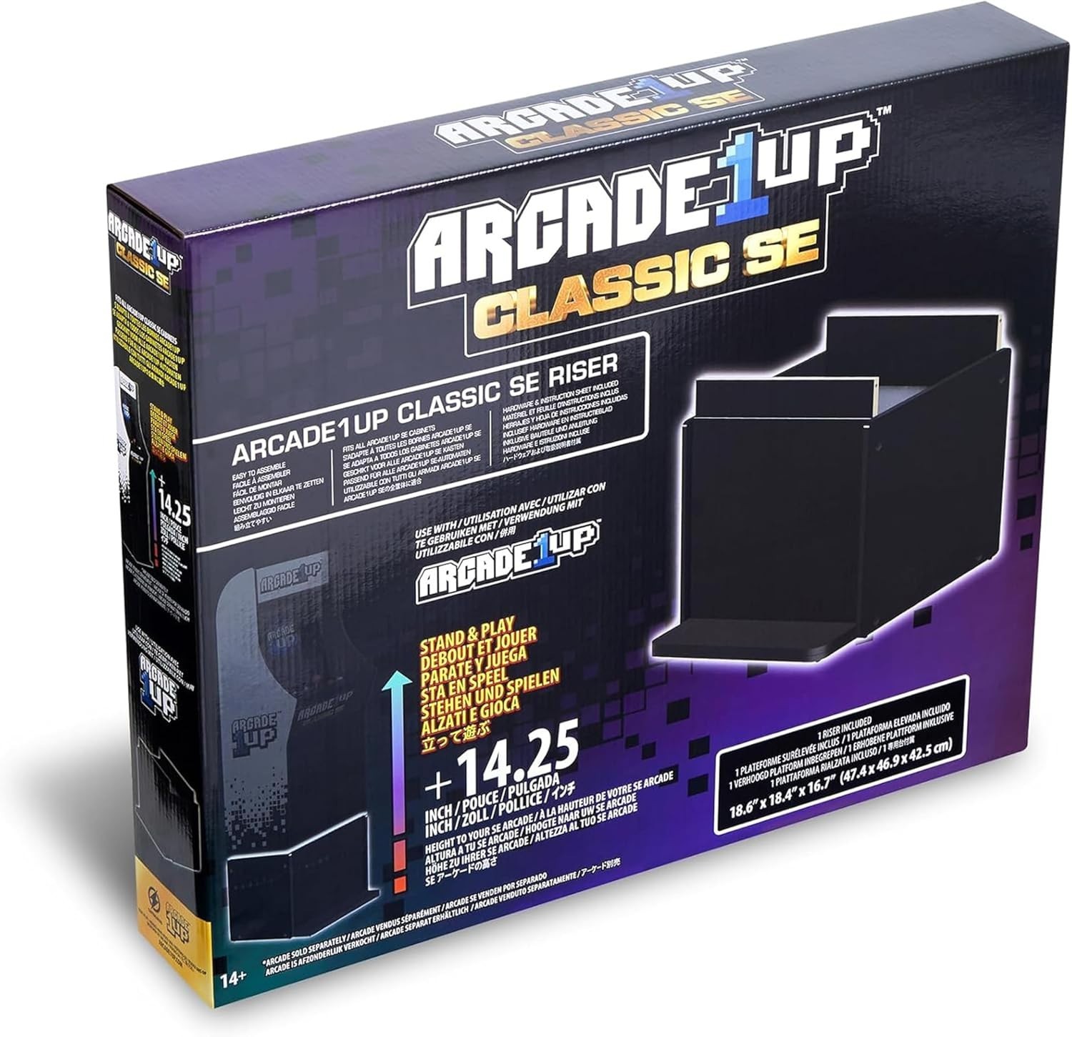 Arcade1Up Classic SE Arcade Machine Riser