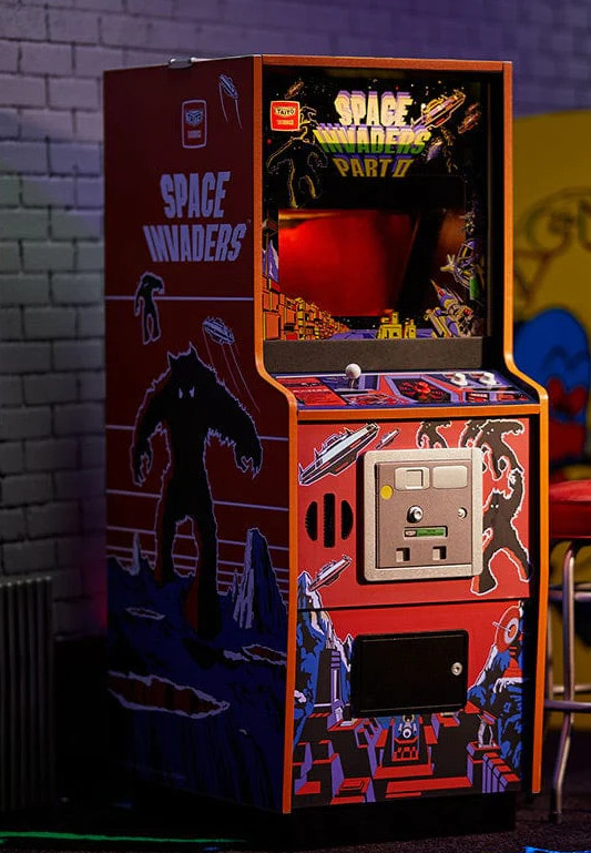 Space Invaders Part II Quarter Size Arcade Cabinet Signed Collector’s Edition