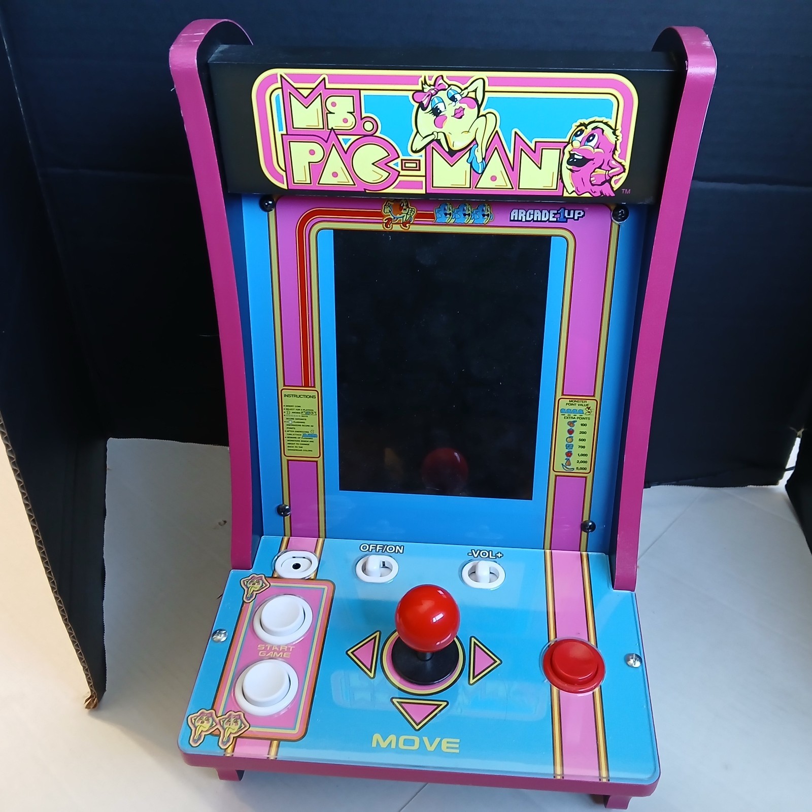 Pac-Man & Rally X 1up arcade 40th anniversary ARCADE GAME Countercade