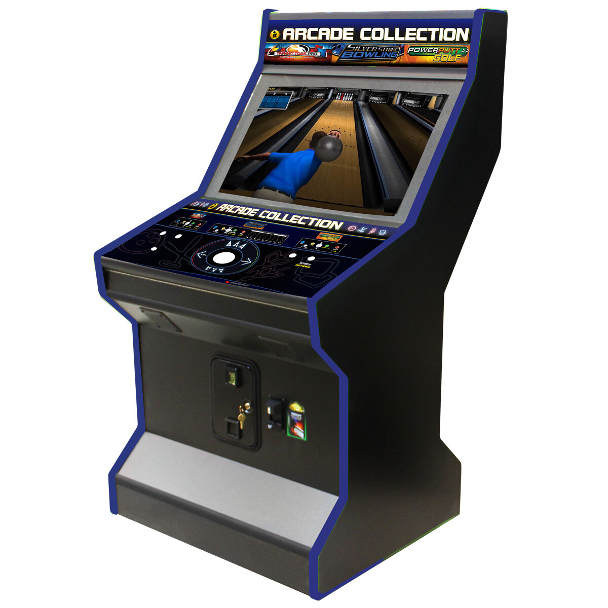 Incredible Technologies Arcade Collection – Silver Strike, Bags & Power Putt – 3