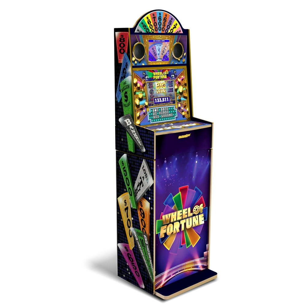 Video Slot Machine – Casino Arcade – 5 Ft Tall Cabinet up tp 24 Games Available