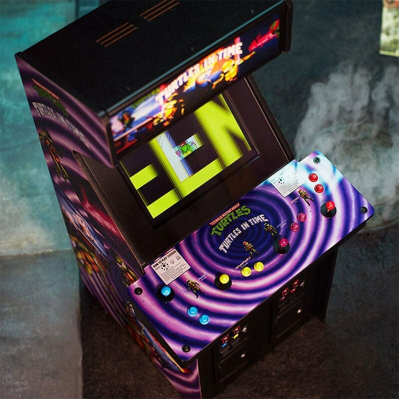 Official TMNT – Turtles in Time Quarter Size Arcade Cabinet-Exclusive Signed CE