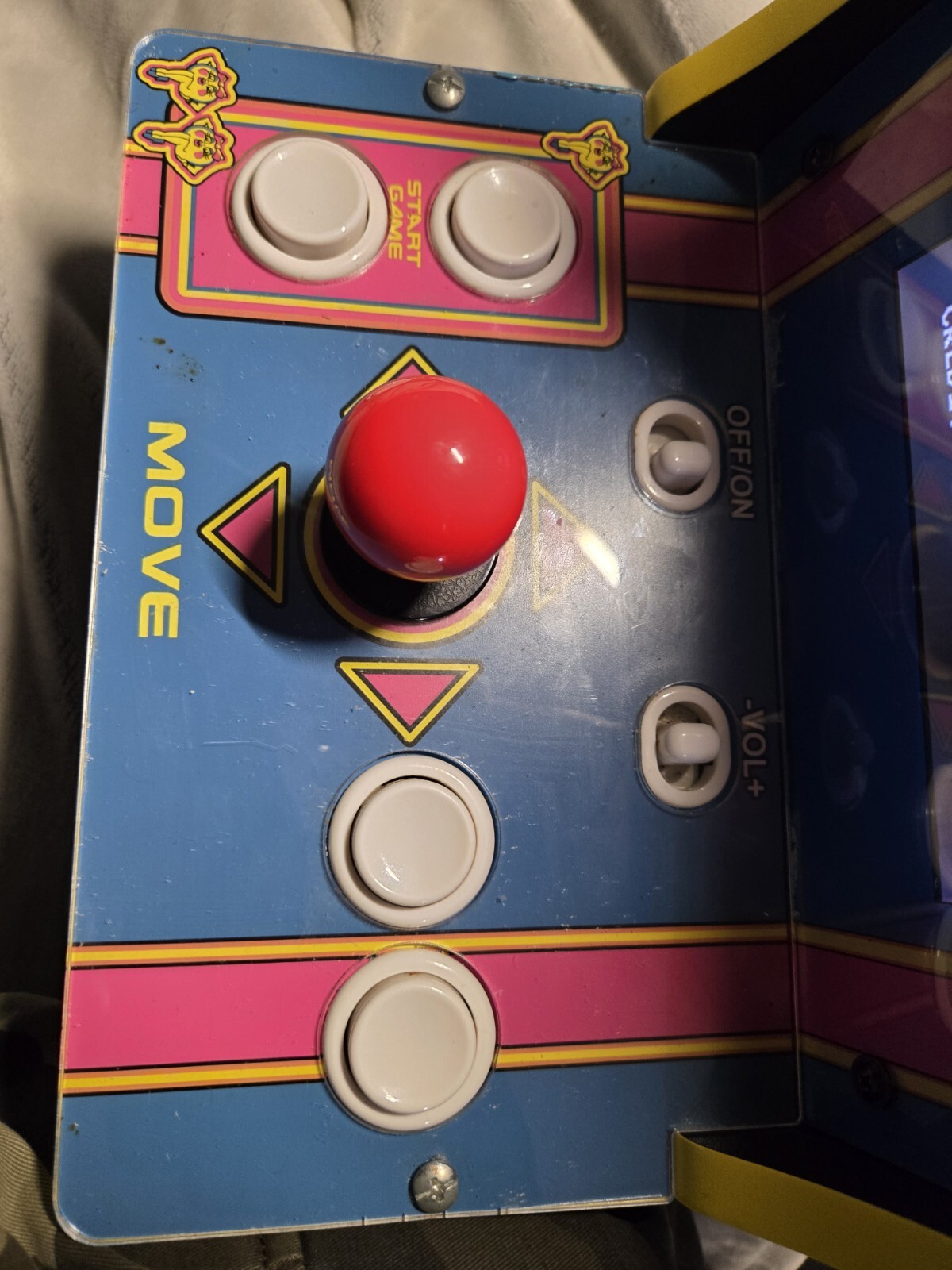 Arcade 1up 8296 Ms Pac-Man & PAC-Man plus,galaga Tabletop Arcade GameSystem 16″