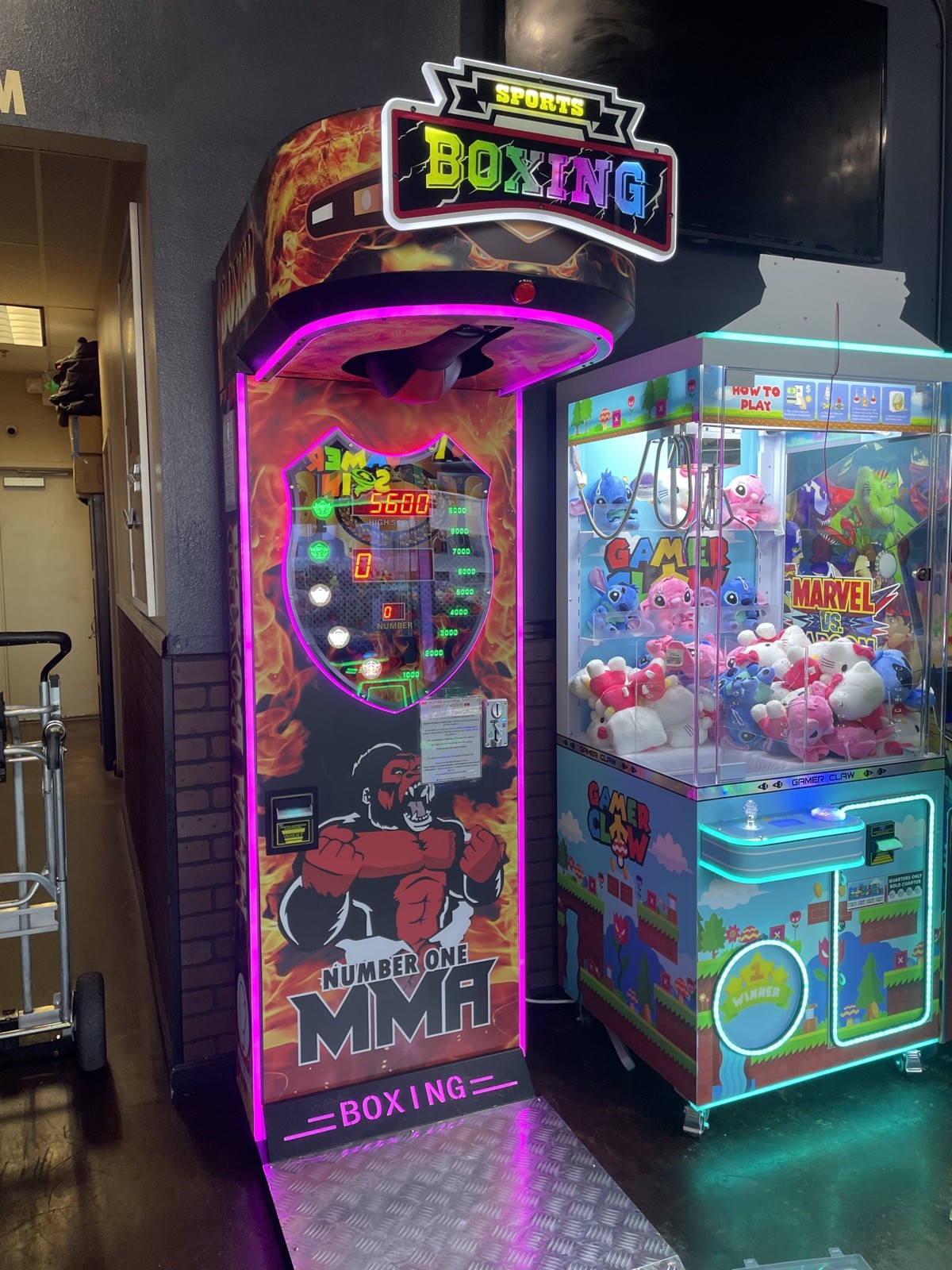 Boxer Machine boxing machine Arcade Game With Bill Acceptor And Coin Mechanism