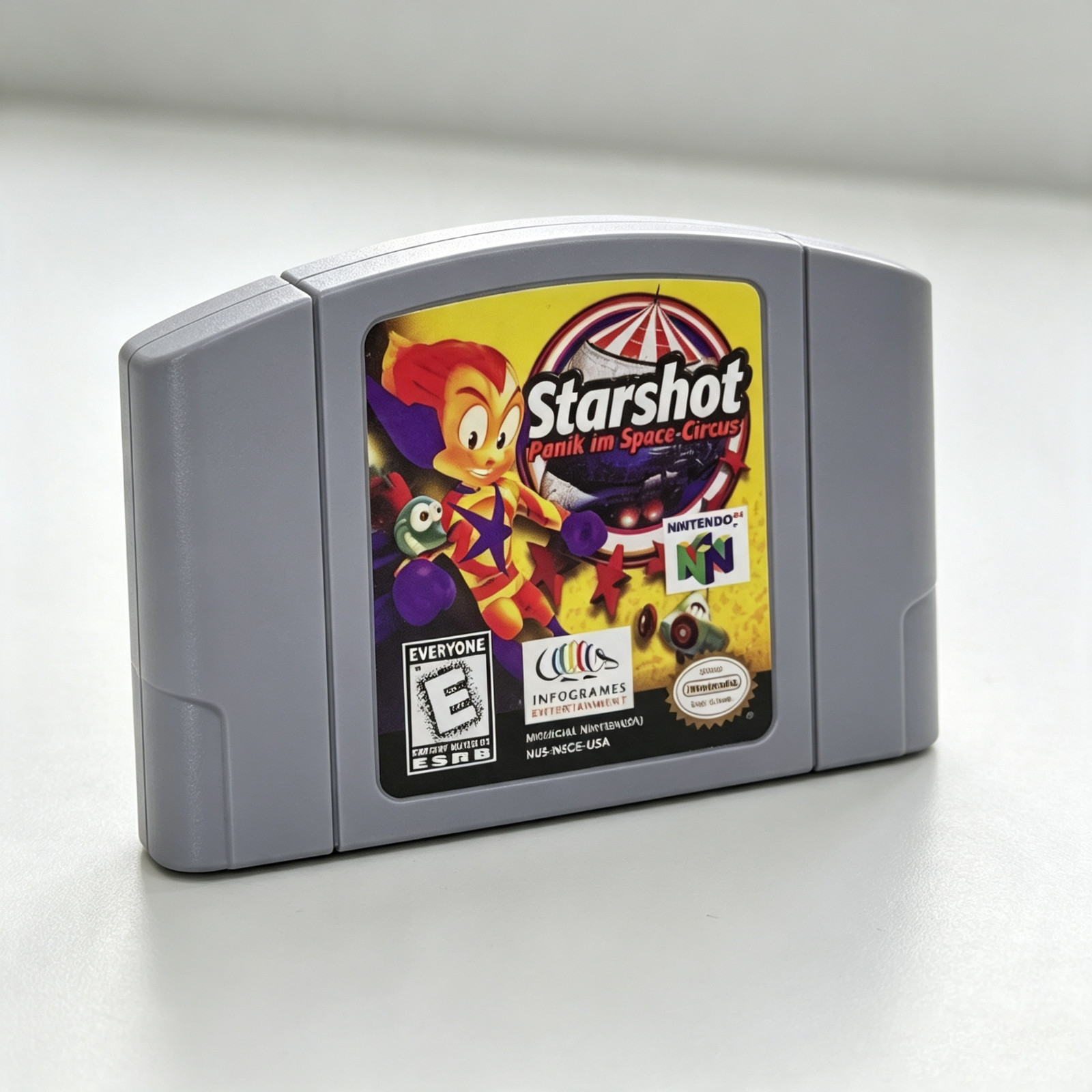 Starshot-Space Circus Fever N64 Game Card