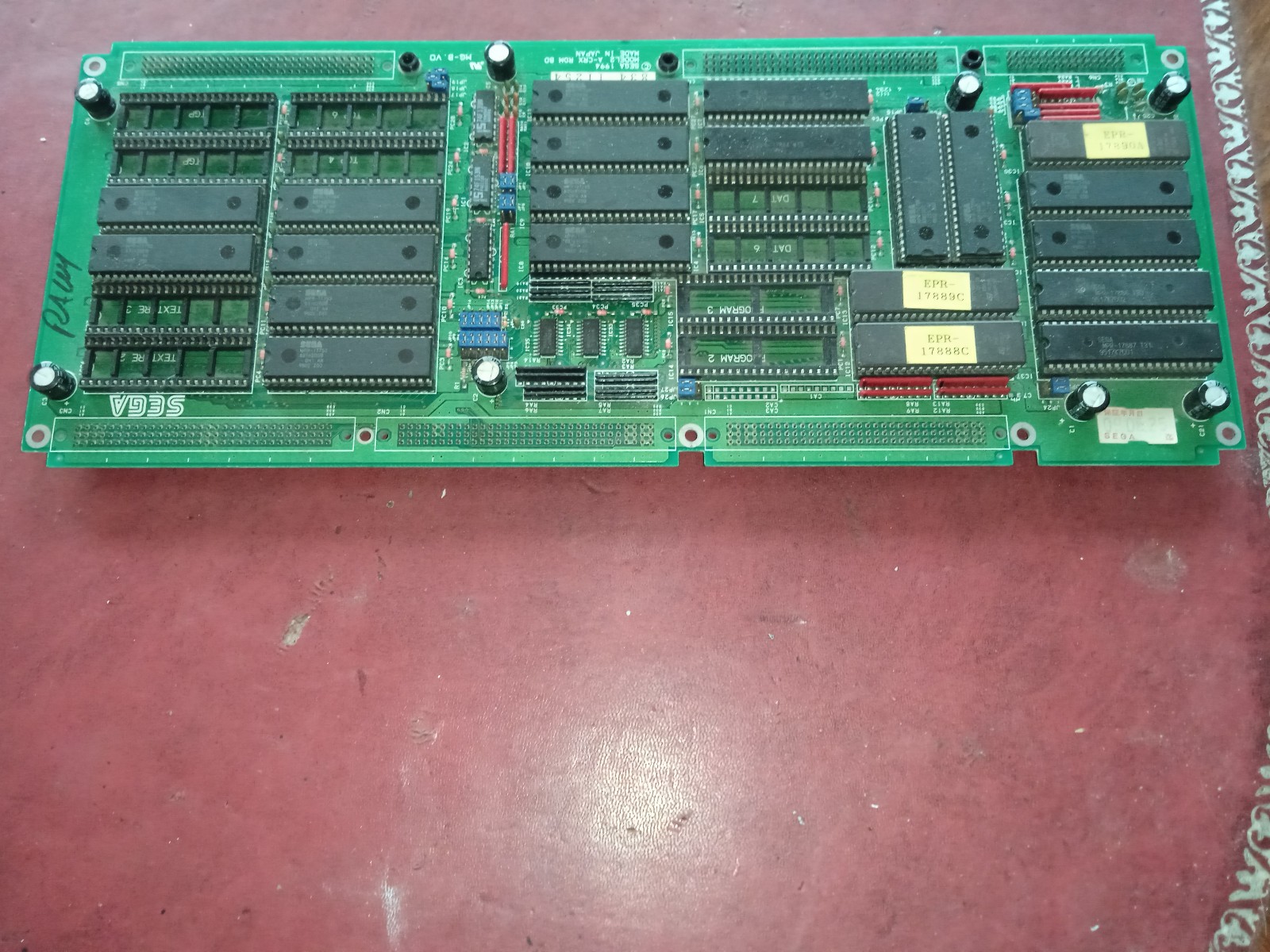 SEGA RALLY GAME ROM BOARD MODEL 2 PCB ARCADE with Sega Rally Pro Drivin’