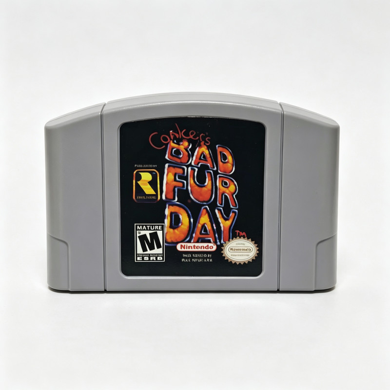 Conker’s Bad Fur Day for Nintendo 64 N64 Video Game Cartridge Only Tested