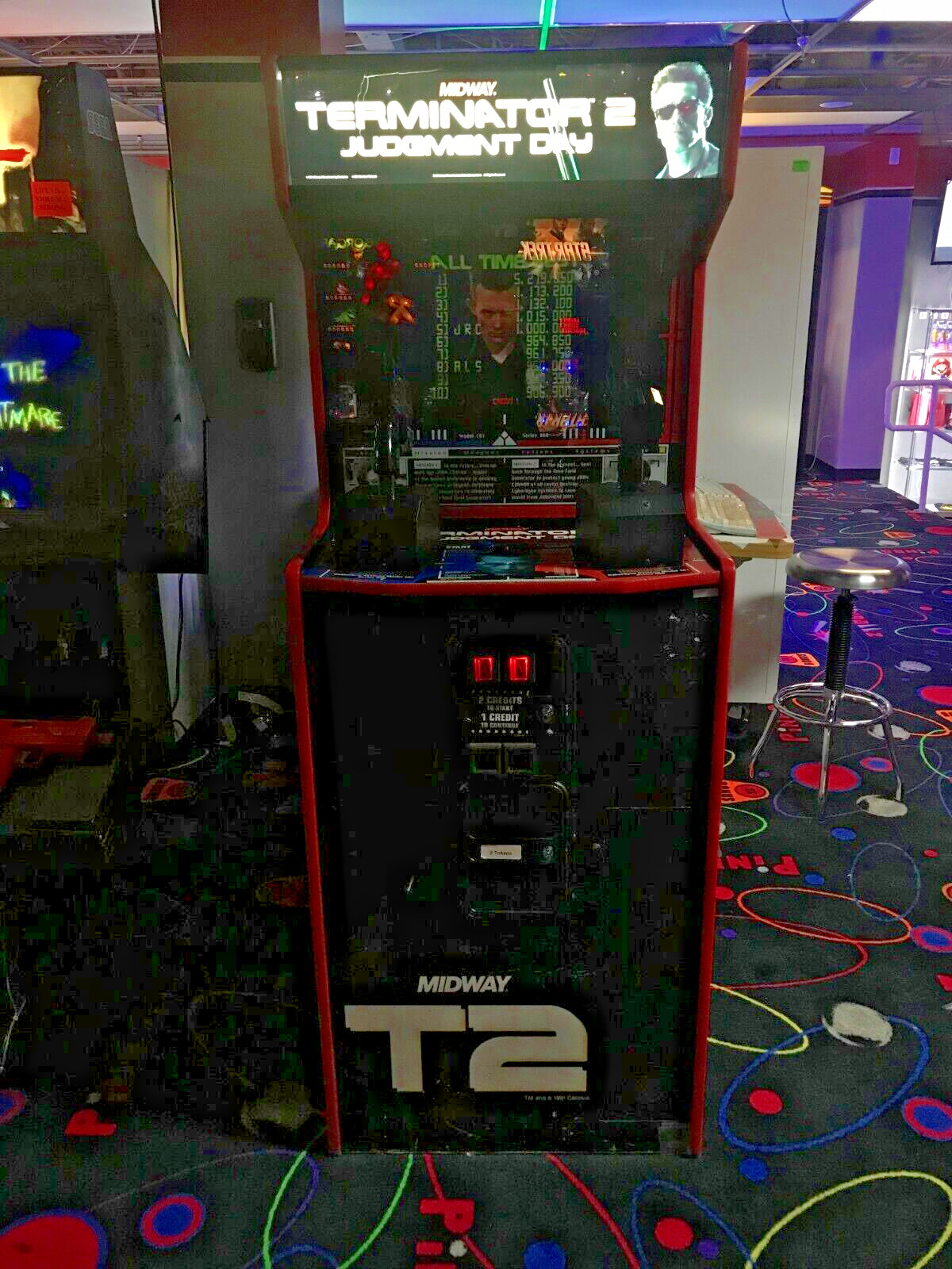 T2 Judgement Day – 1991 Midway – 7187