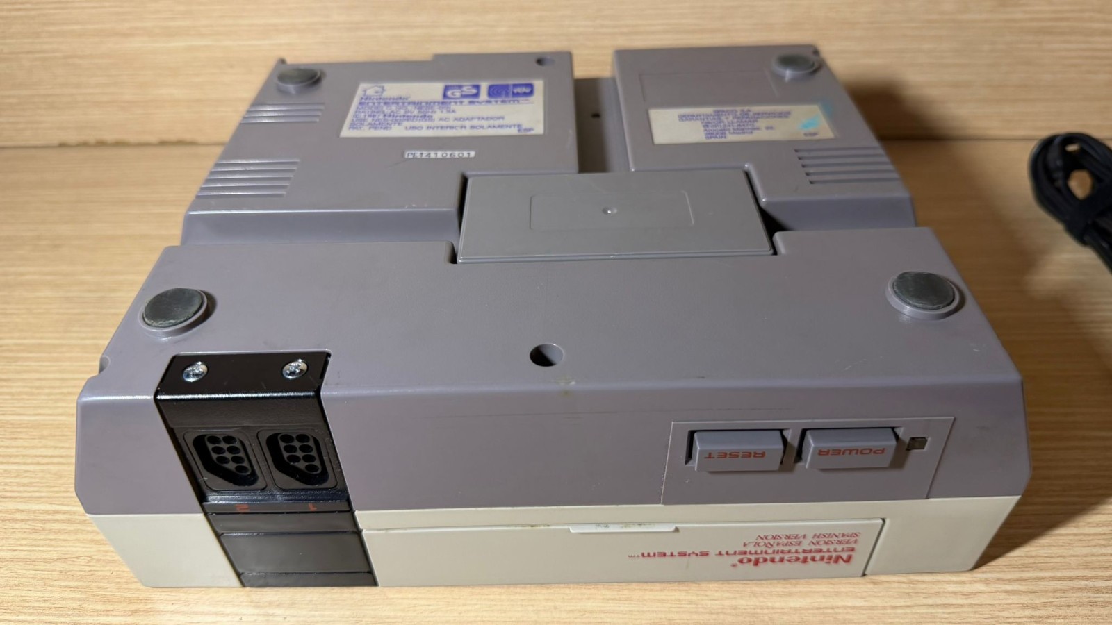 READ INFO- Nintendo NES Classic 1987 SPACO PAL SPANISH VERSION