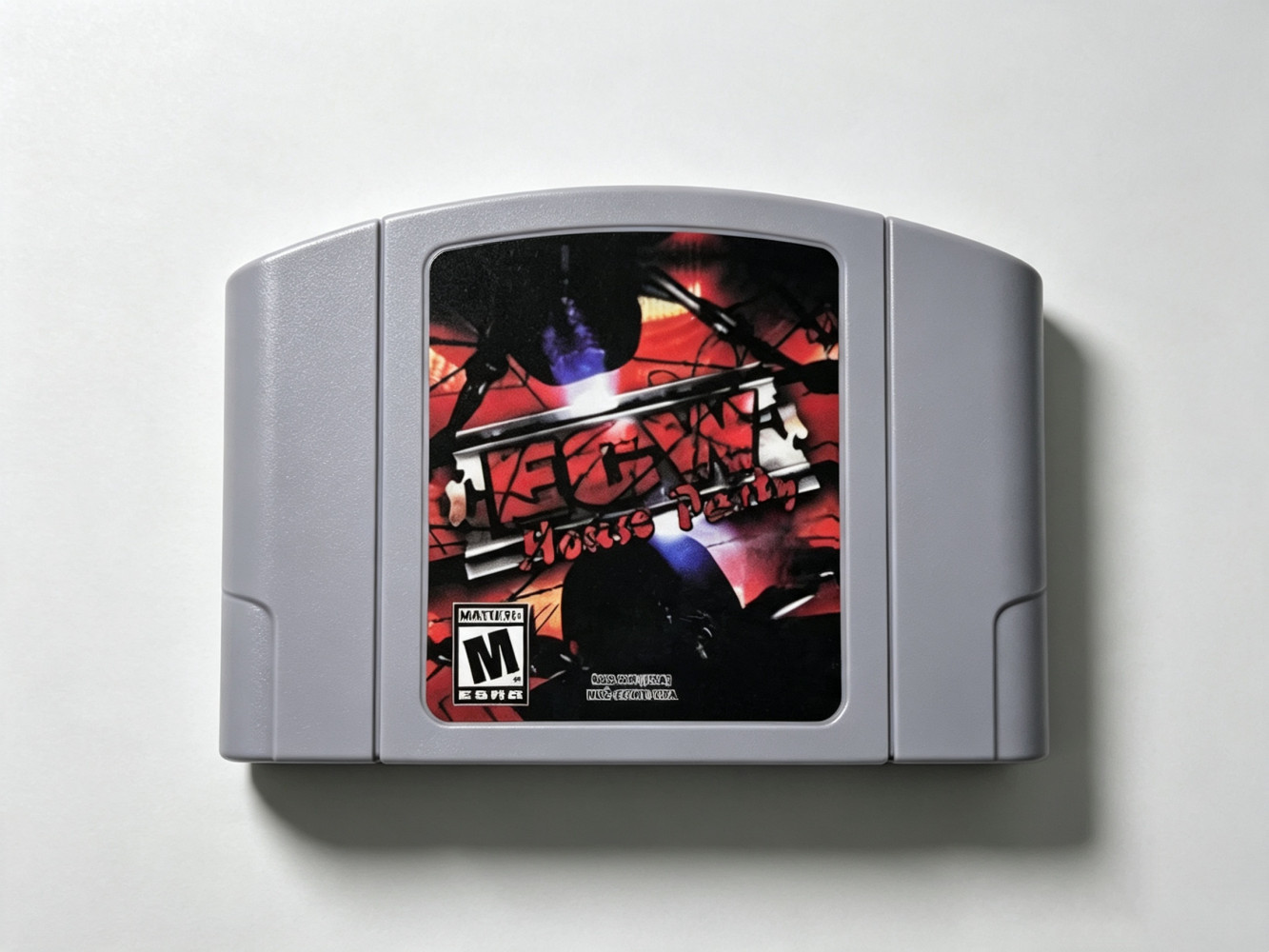 ECW House Party Game Cartridge For Nintendo 64 Console US Version