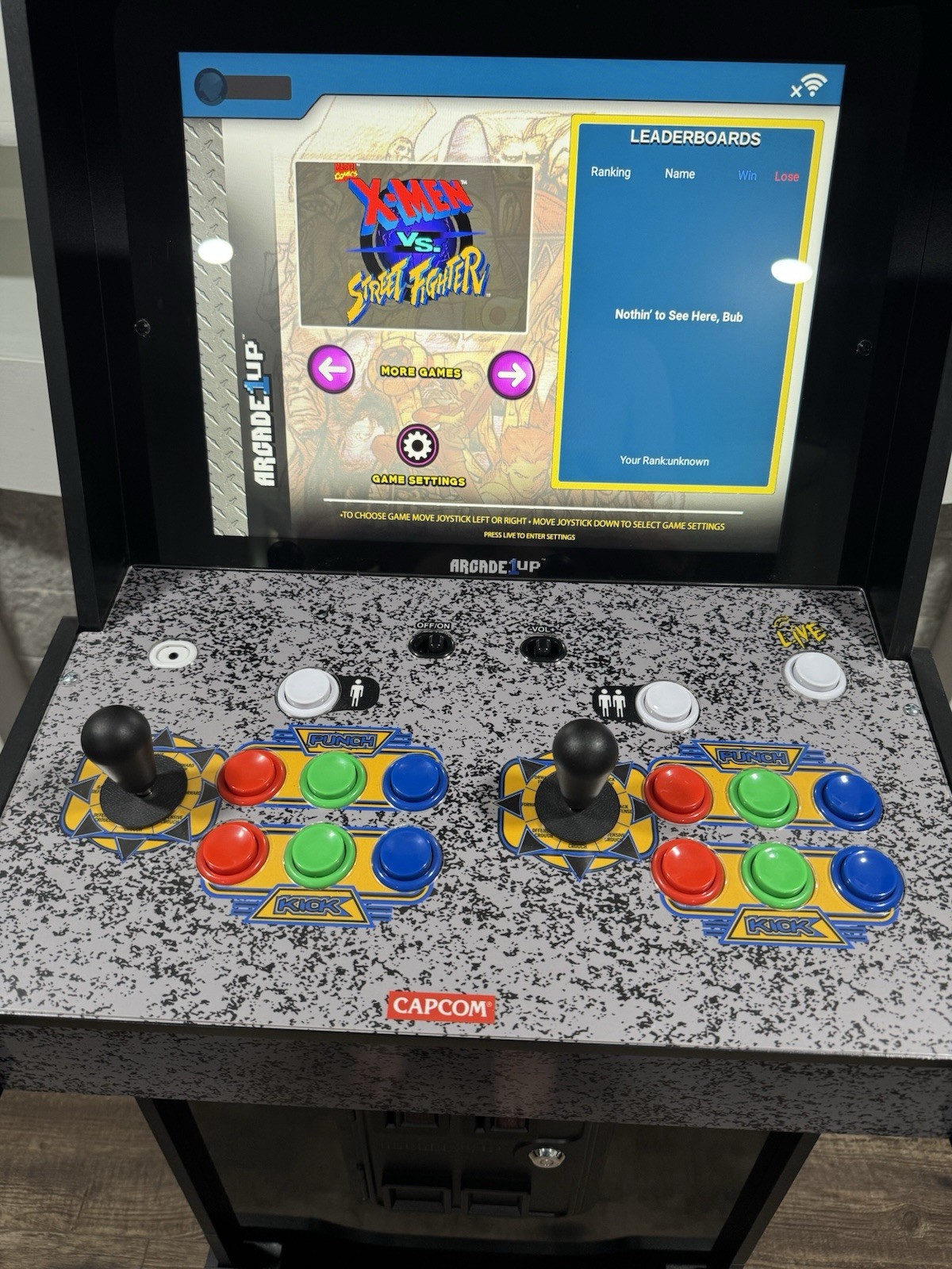 Marvel vs Capcom 2 Arcade1Up Original Release Cabinet