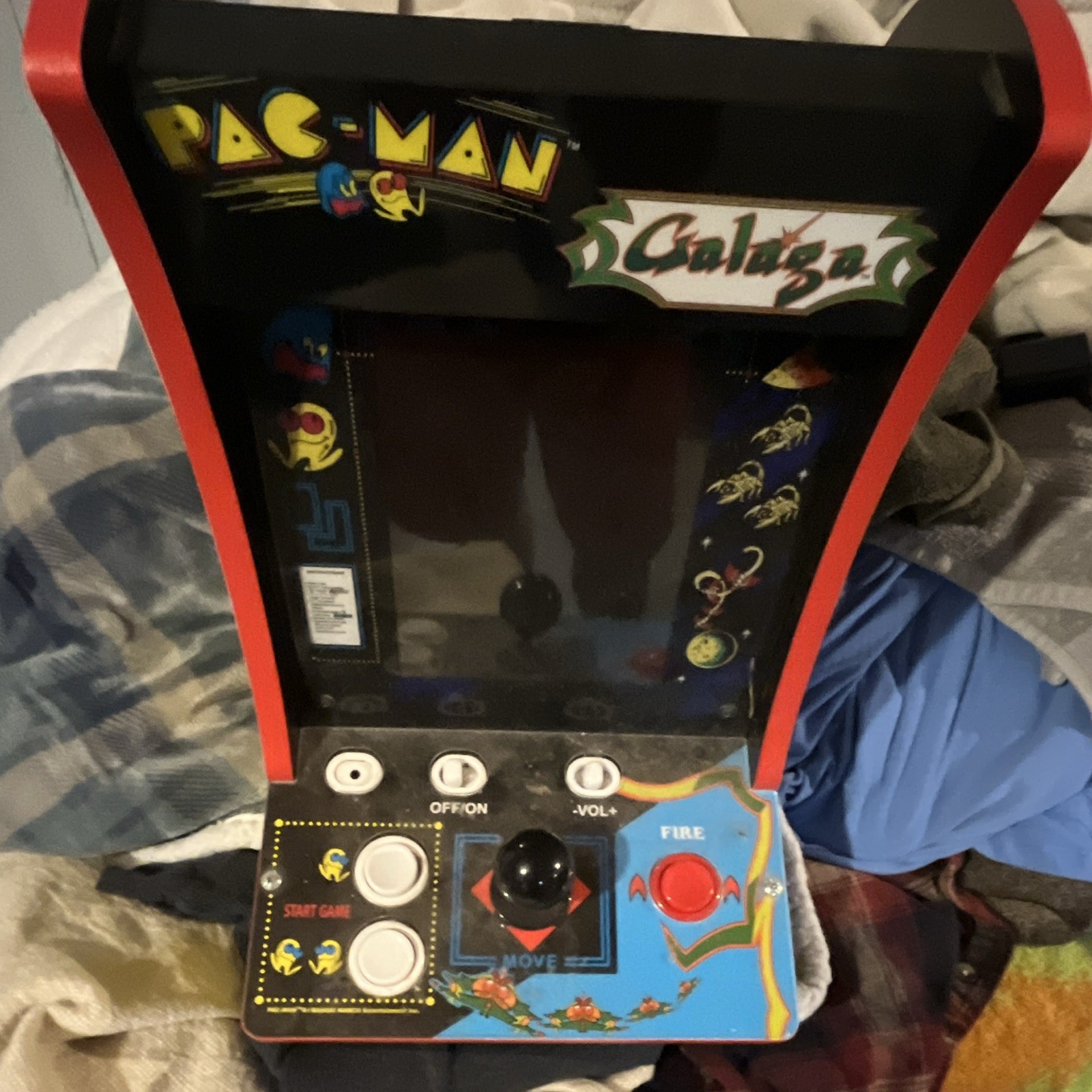 Arcade1Up Pac-Man Countertop Video Arcade Game Cabinet Reproduction