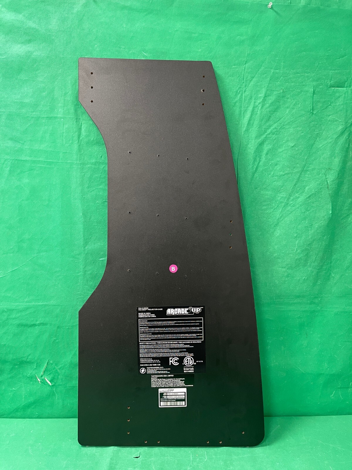 Arcade1Up Pac-Man Projector Wood Set-Cade *AS-IS *