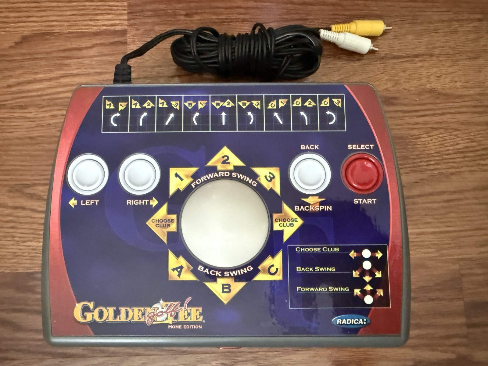 GOLDEN TEE GOLF Home Edition Radica Plug And Play Classic TV Game Arcade