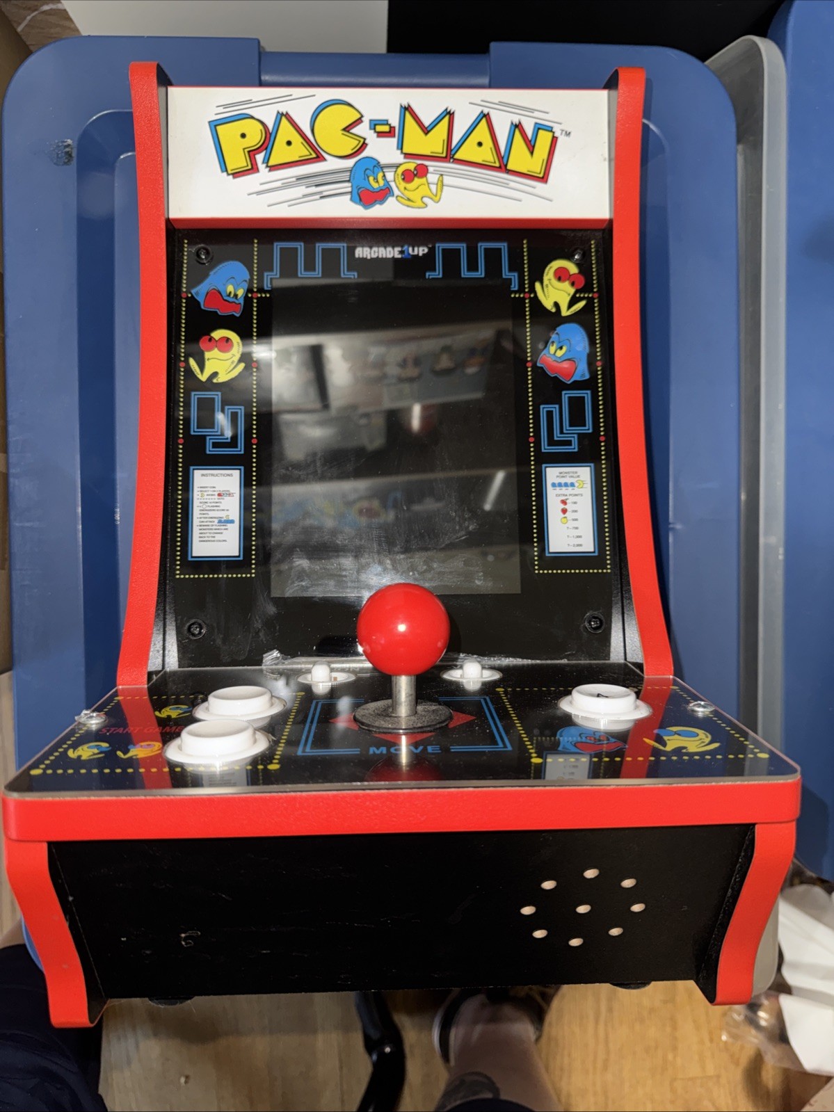 Arcade1Up Pac-Man Countertop Arcade Machine Tested & Working – Retro #7427