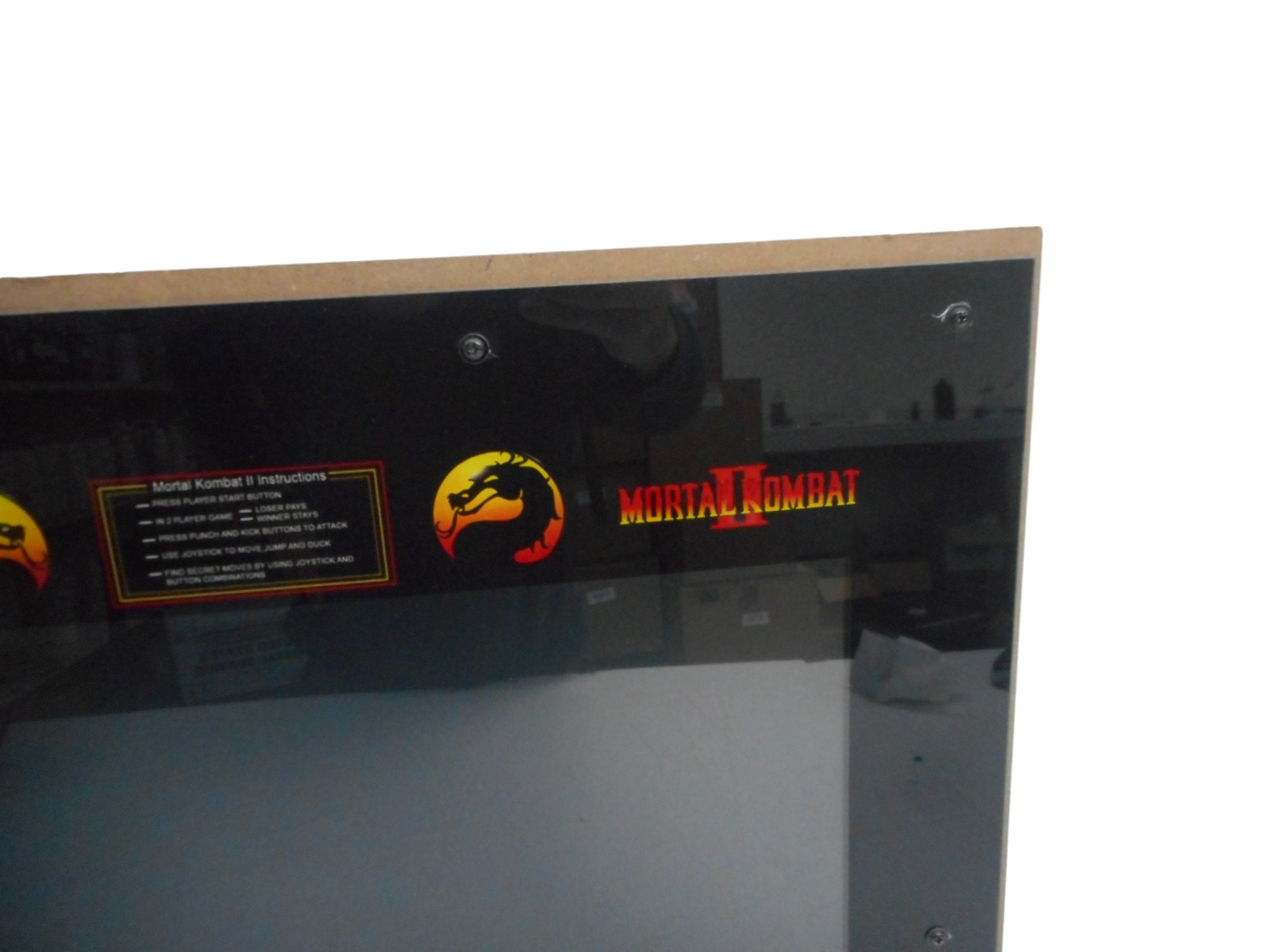 Arcade1Up Mortal Kombat II Deluxe ALCD SCREEN ONLY
