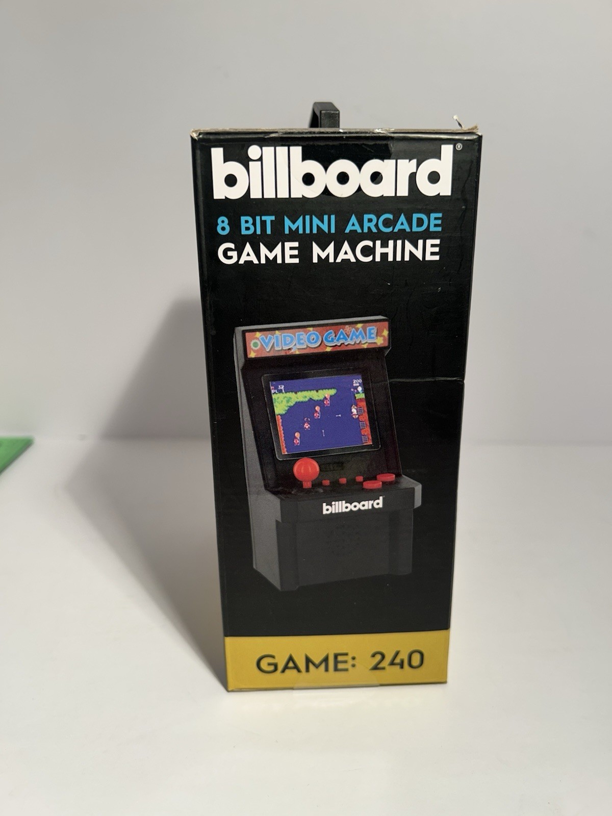 Billboard 8-Bit Mini Arcade Game Machine 240-in-1 with Box
