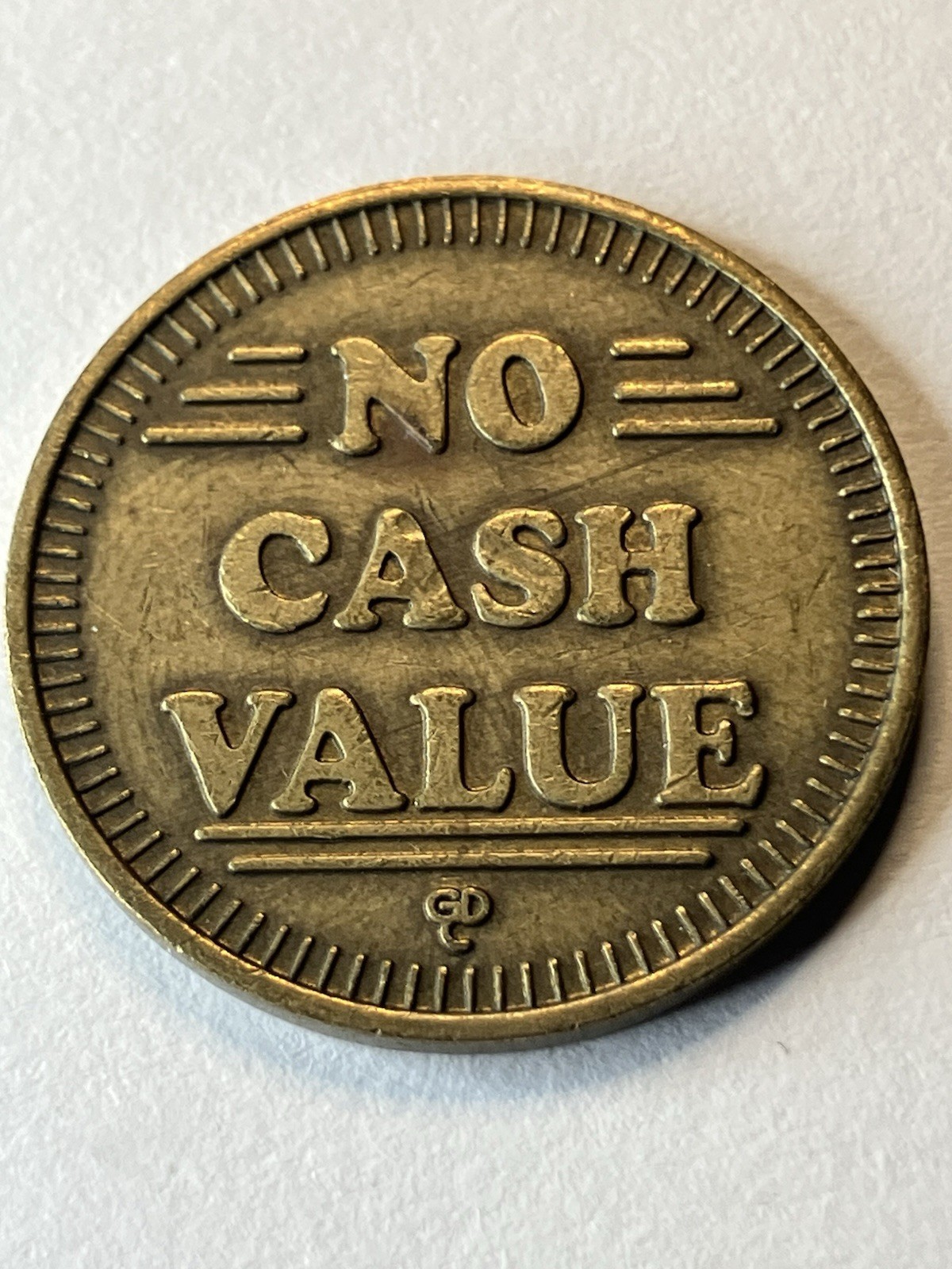 Rare 1980s Fun Games Vintage Arcade Token #ub1