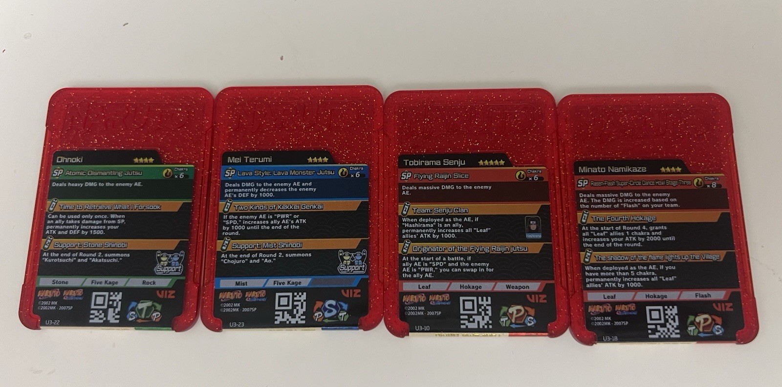 Naruto Emblem Battle – Hokage Team/Set: Minato, Tobirama, Mei, Ohnoki