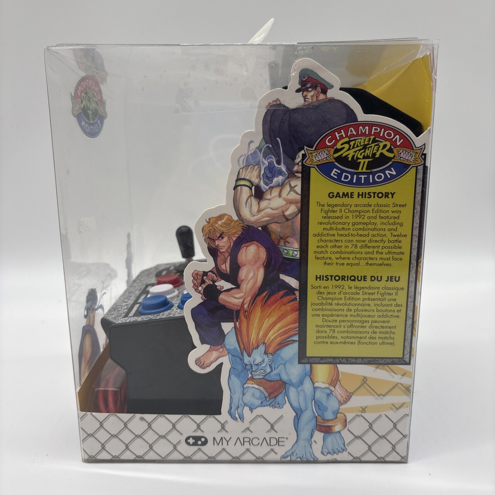 🔥Street Fighter 2 Champion Edition Micro Player Retro Arcade Mobile Game