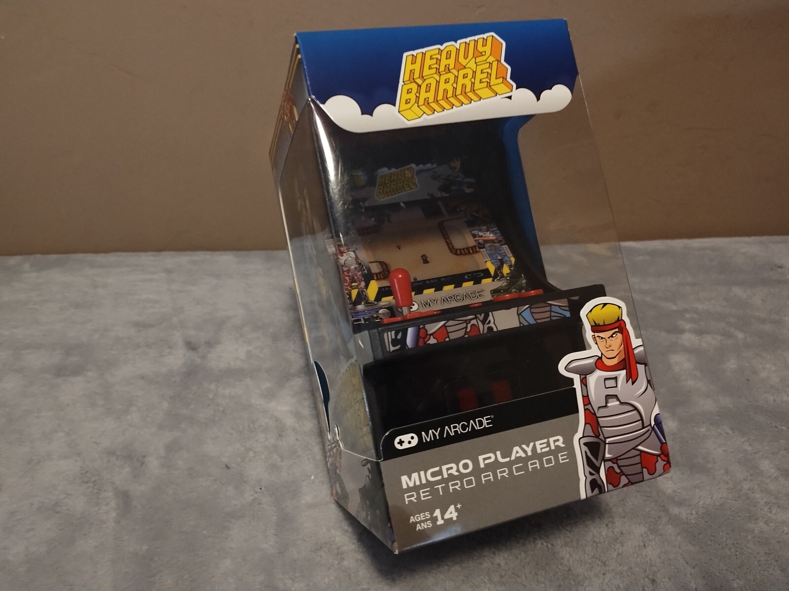 Heavy Barrel My Arcade Micro Player Mini Retro Arcade Game Machine New NIB 2017