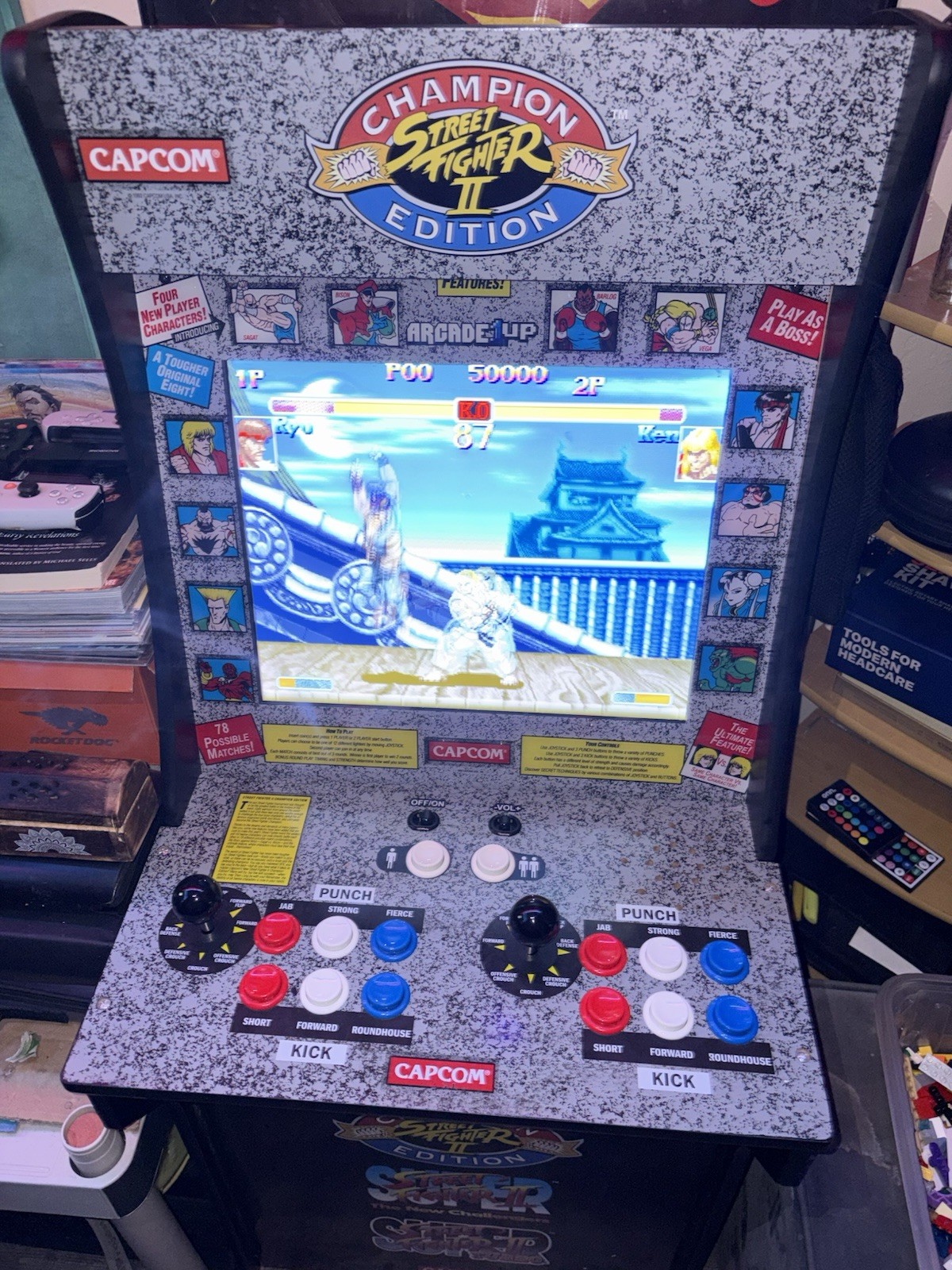 Arcade1Up Mortal Kombat II Champion Edition Arcade Game Machine