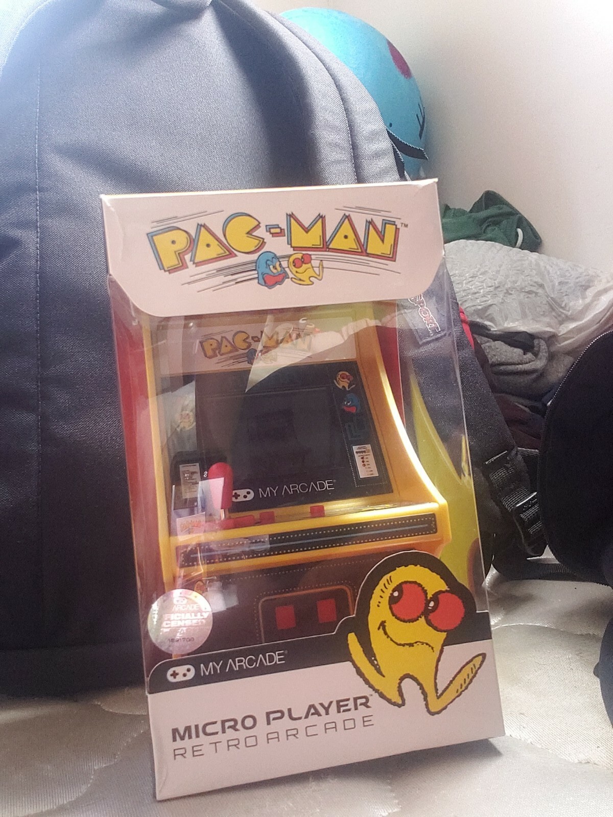 My Arcade Yellow Micro Player Retro Arcade Pac Man Toy New in Box