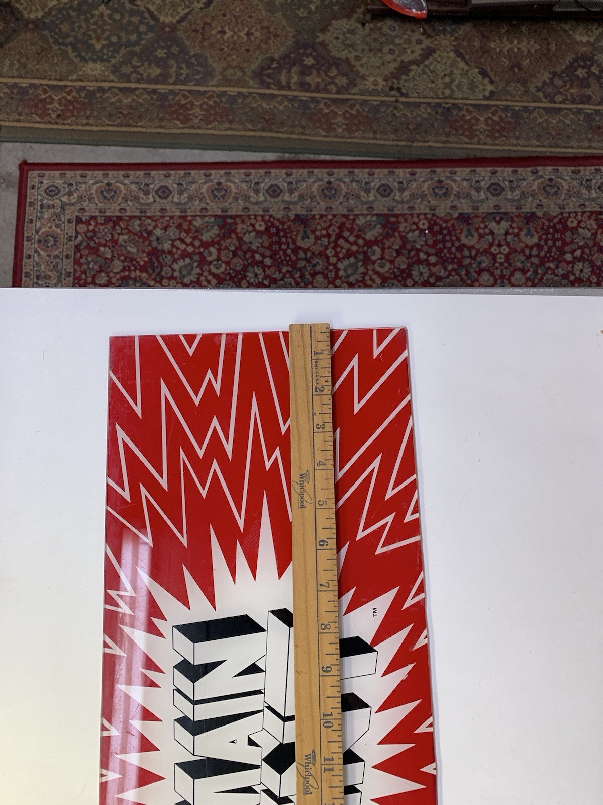 Vintage Arcade Video Game Original Konami Marquee “Main Event”