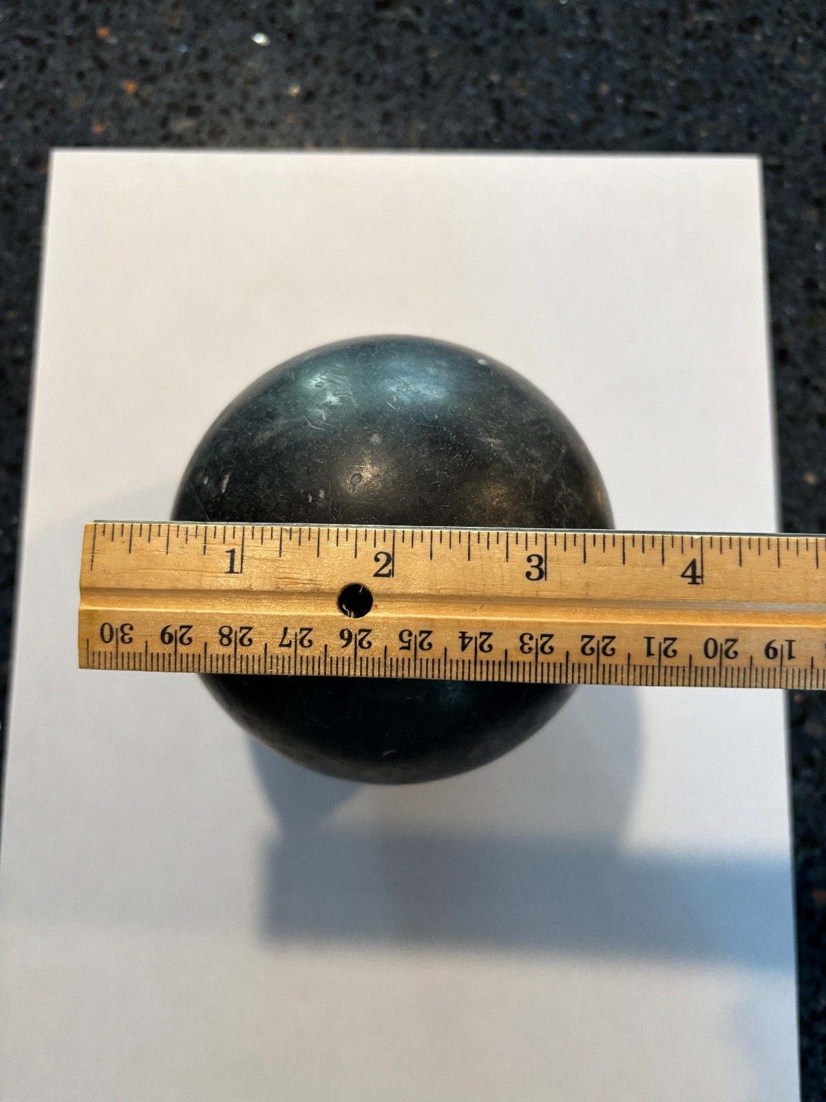 Vintage Arcade Game Machine Skee Ball Bowler Bowling Black 3 3/4 inches