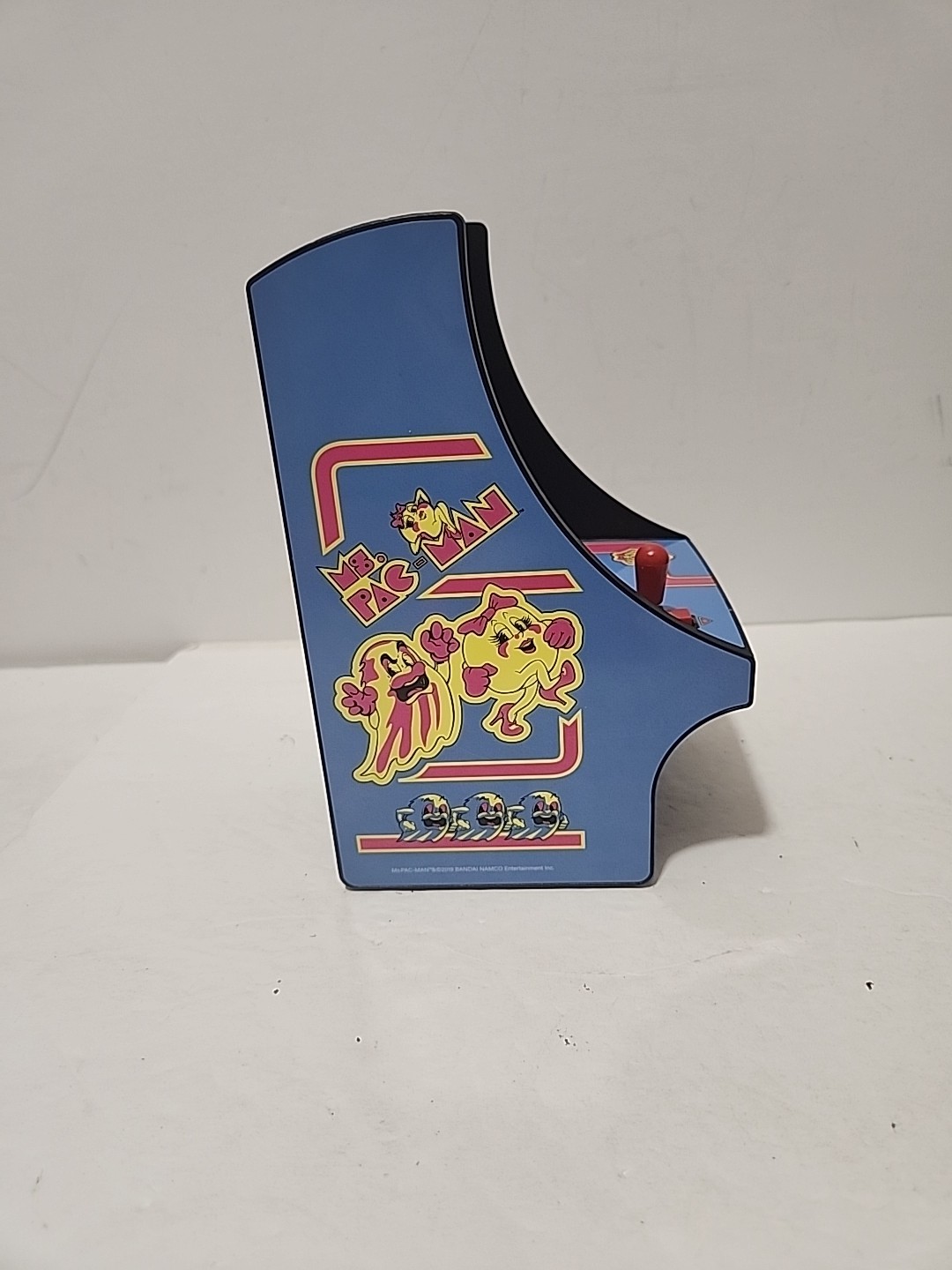 Namco Ms. Pac-Man My Arcade 7” Mini Arcade Machine Video Game Bandai – Working
