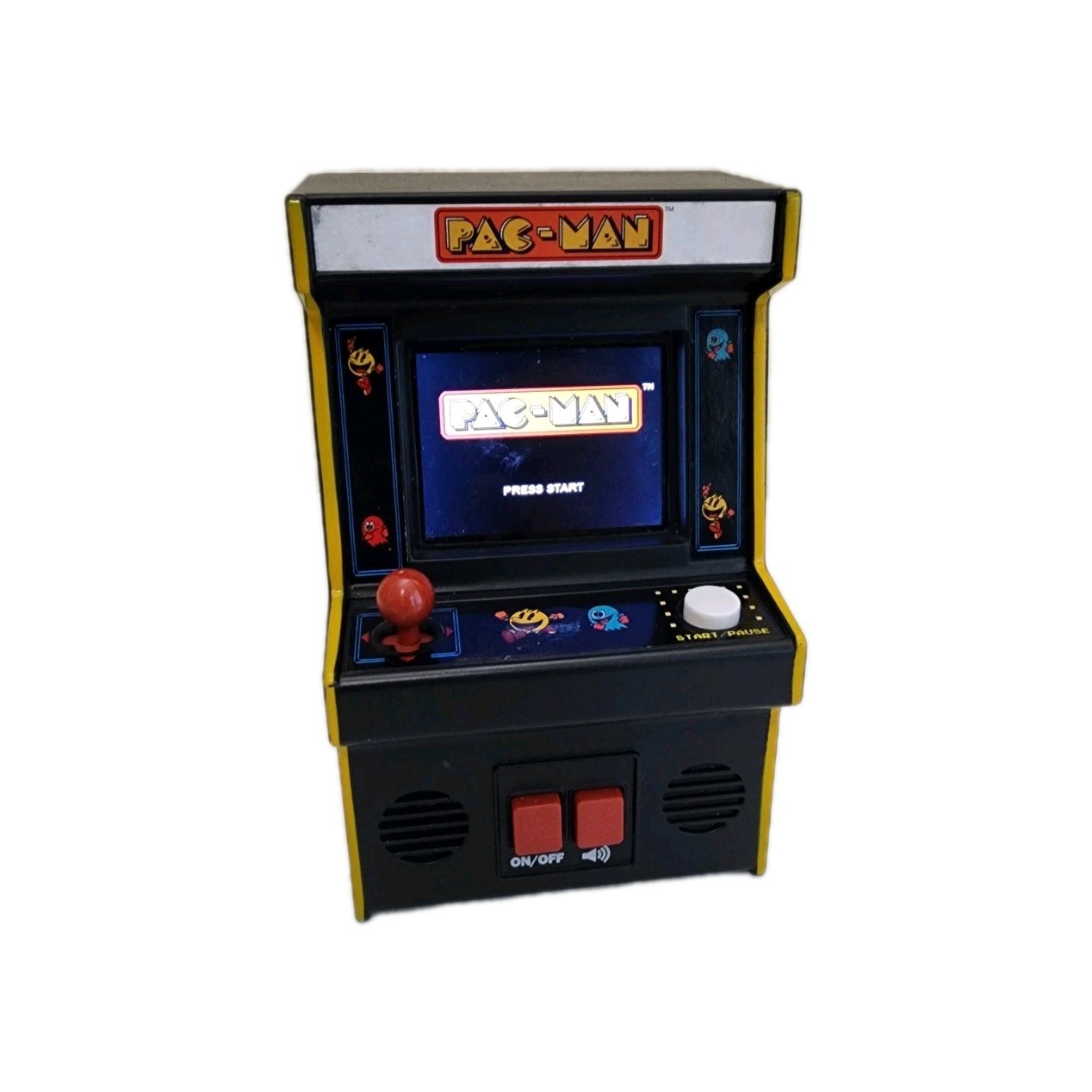 Basic Fun Cabinet Look Classic Pac-Man Mini Arcade Retro Game Bandai Namco 5 3/4